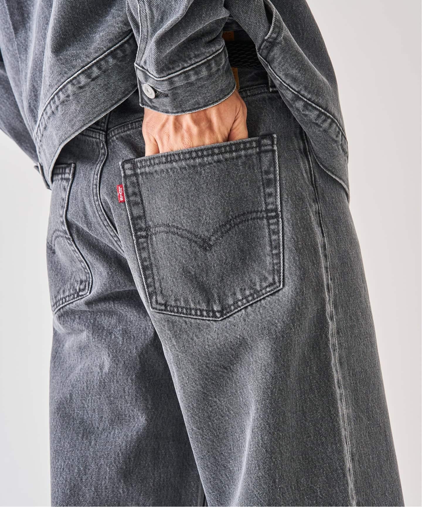予約》Levi's(リーバイス) 別注 Baggy Wide Leg デニムパンツ（L28