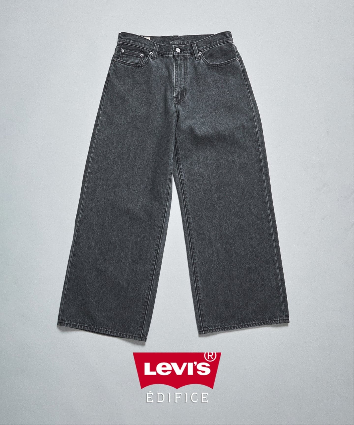 予約》Levi's(リーバイス) 別注 Baggy Wide Leg デニムパンツ（L30
