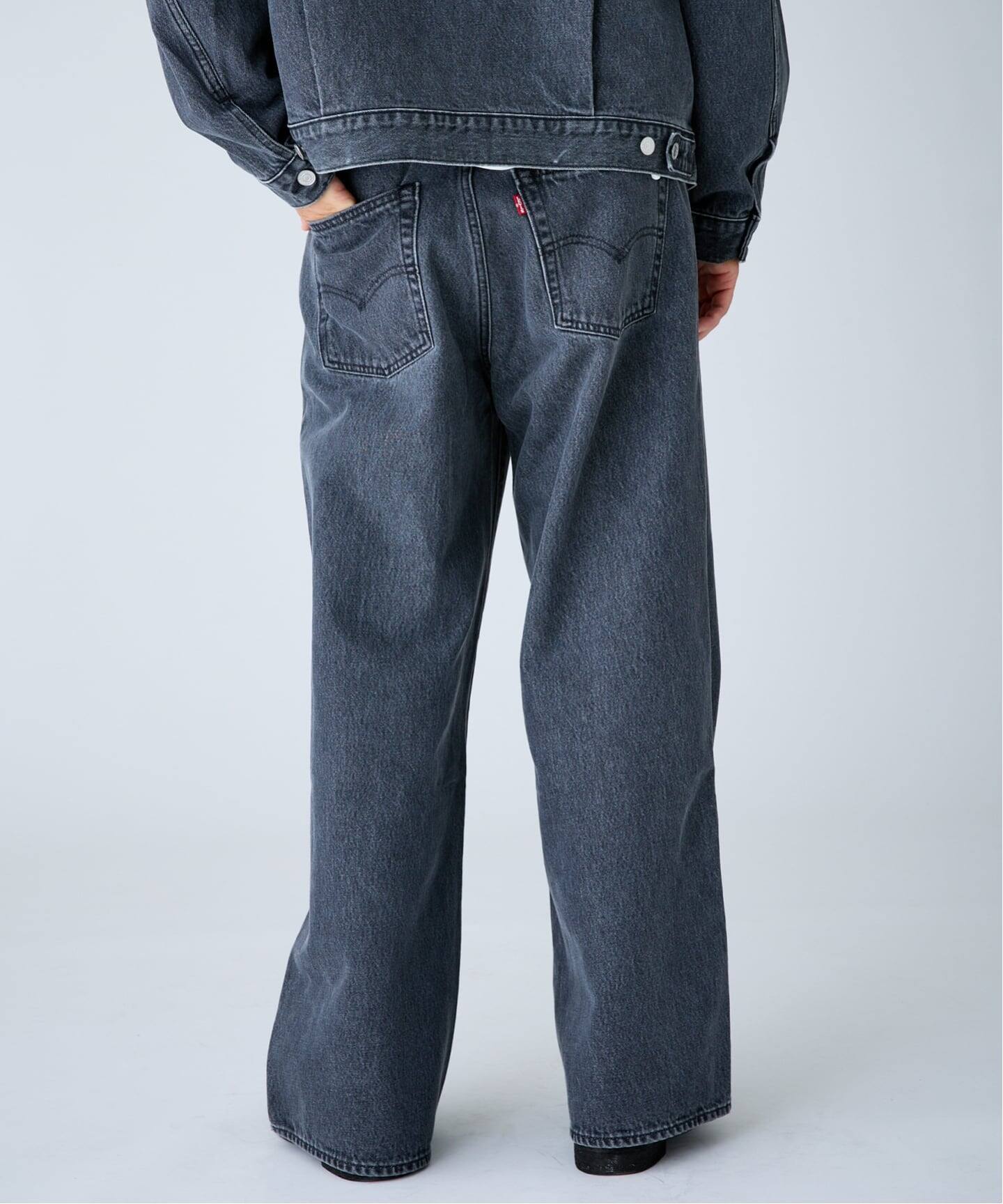 予約》Levi's(リーバイス) 別注 Baggy Wide Leg デニムパンツ（L30