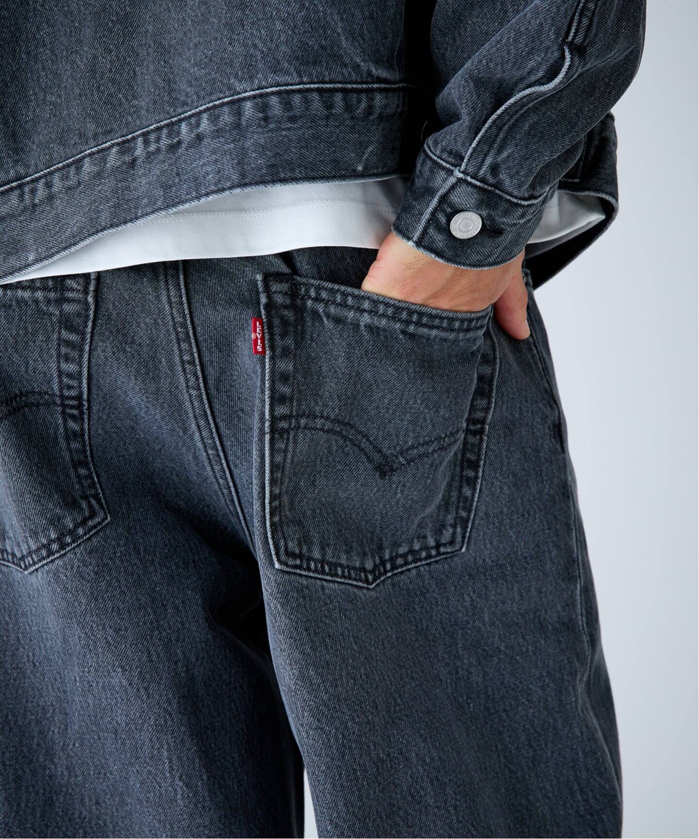 予約》Levi's(リーバイス) 別注 Baggy Wide Leg デニムパンツ（L30