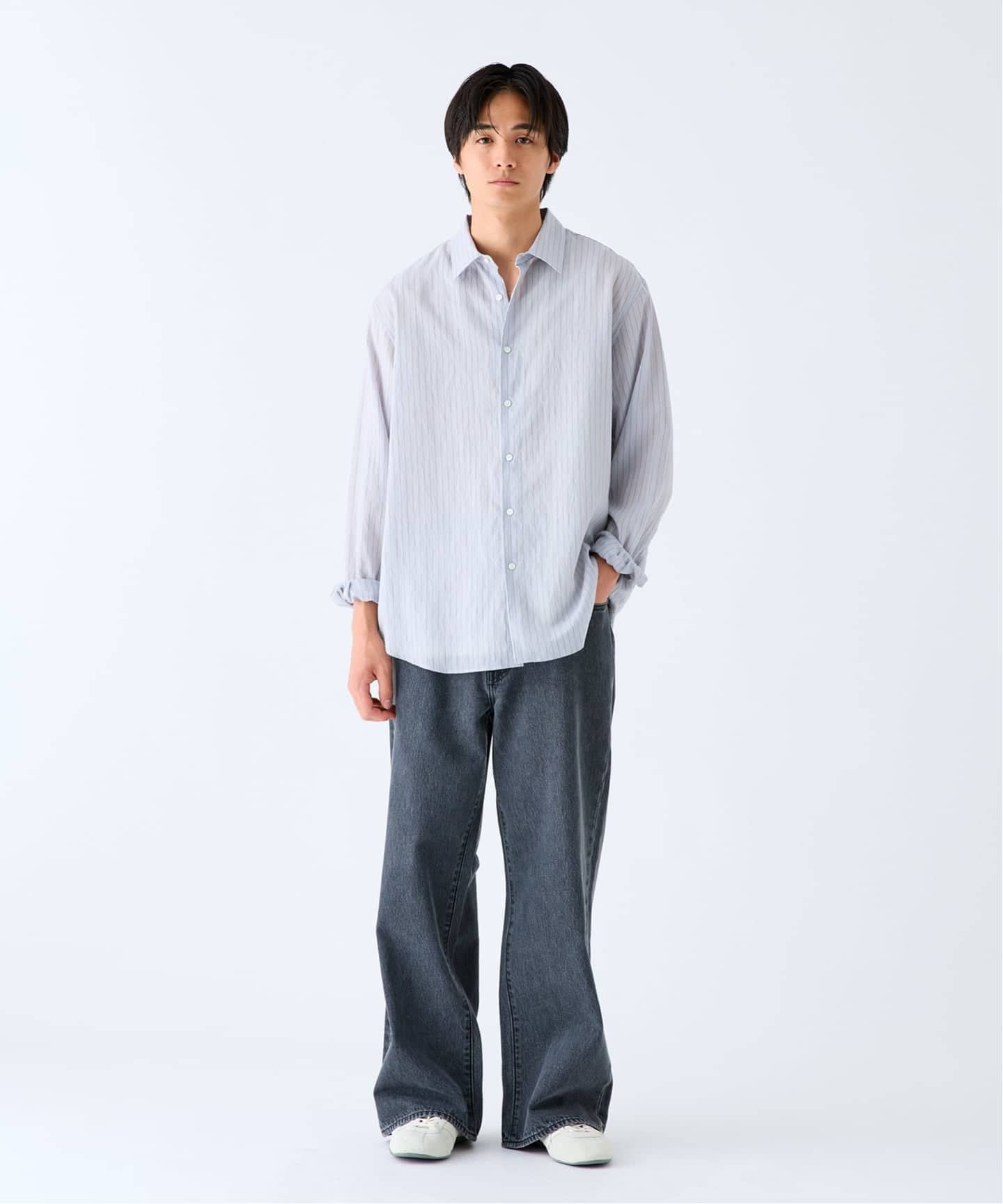 予約》Levi's(リーバイス) 別注 Baggy Wide Leg デニムパンツ（L30