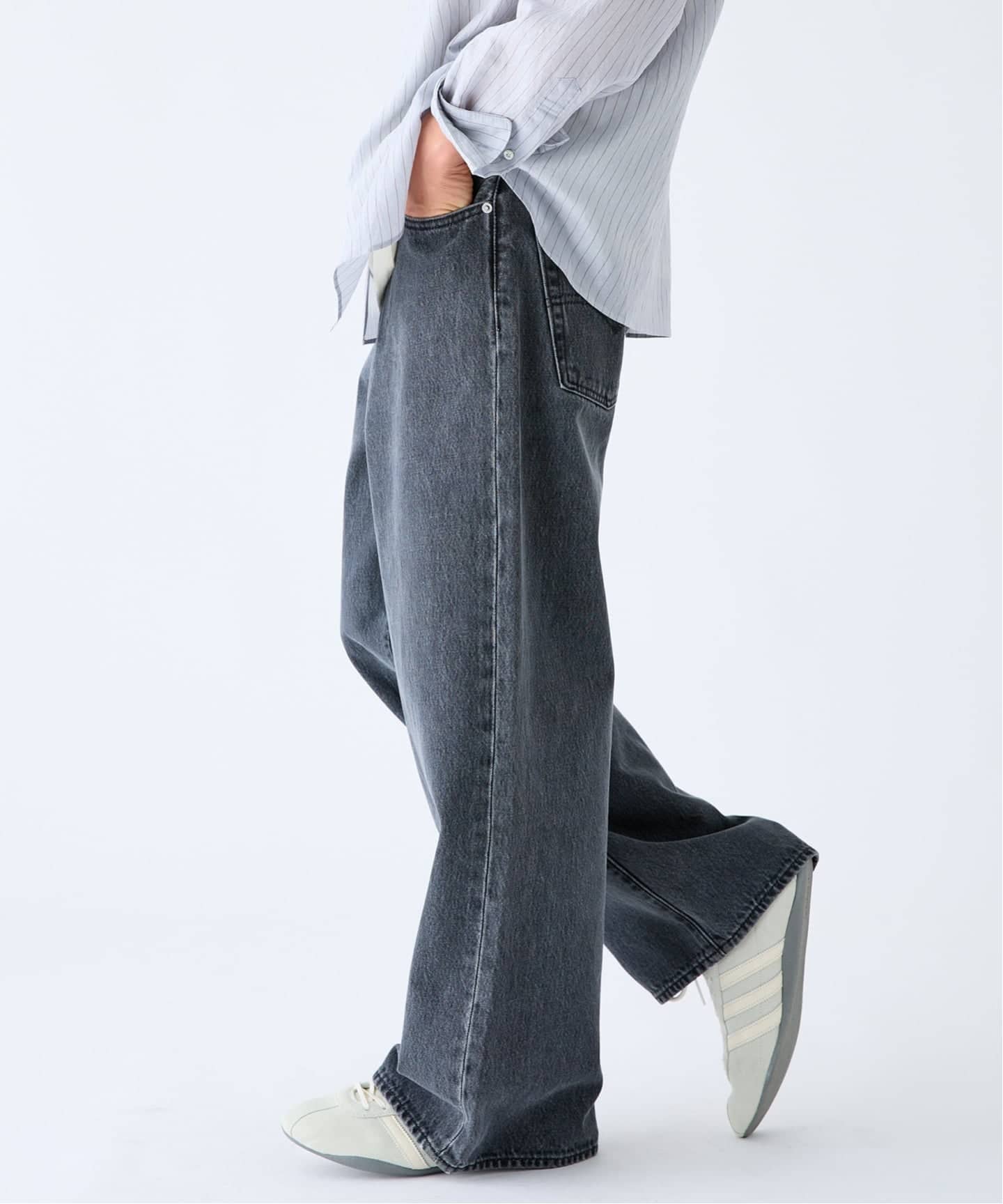 予約》Levi's(リーバイス) 別注 Baggy Wide Leg デニムパンツ（L30