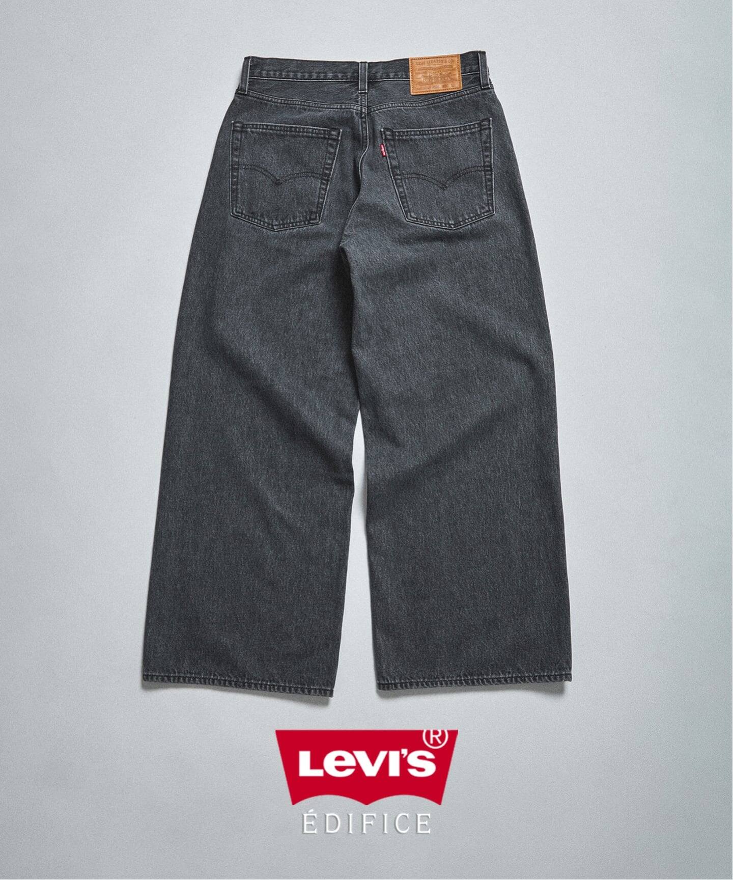 予約》Levi's(リーバイス) 別注 Baggy Wide Leg デニムパンツ（L30