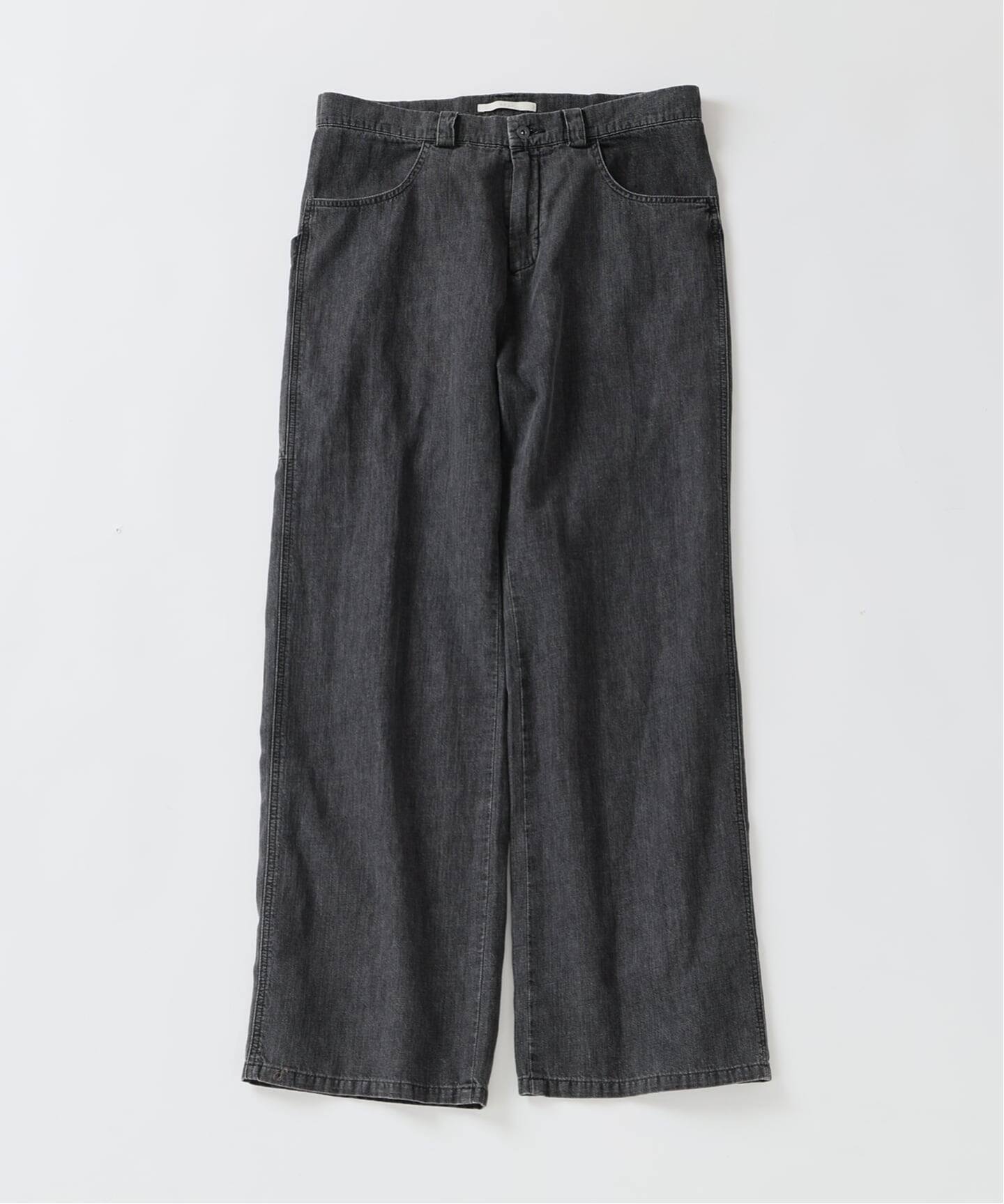 SEYA.(セヤ) 別注 GROUND PANTS LINEN DENIM（デニムパンツ・ジーンズ