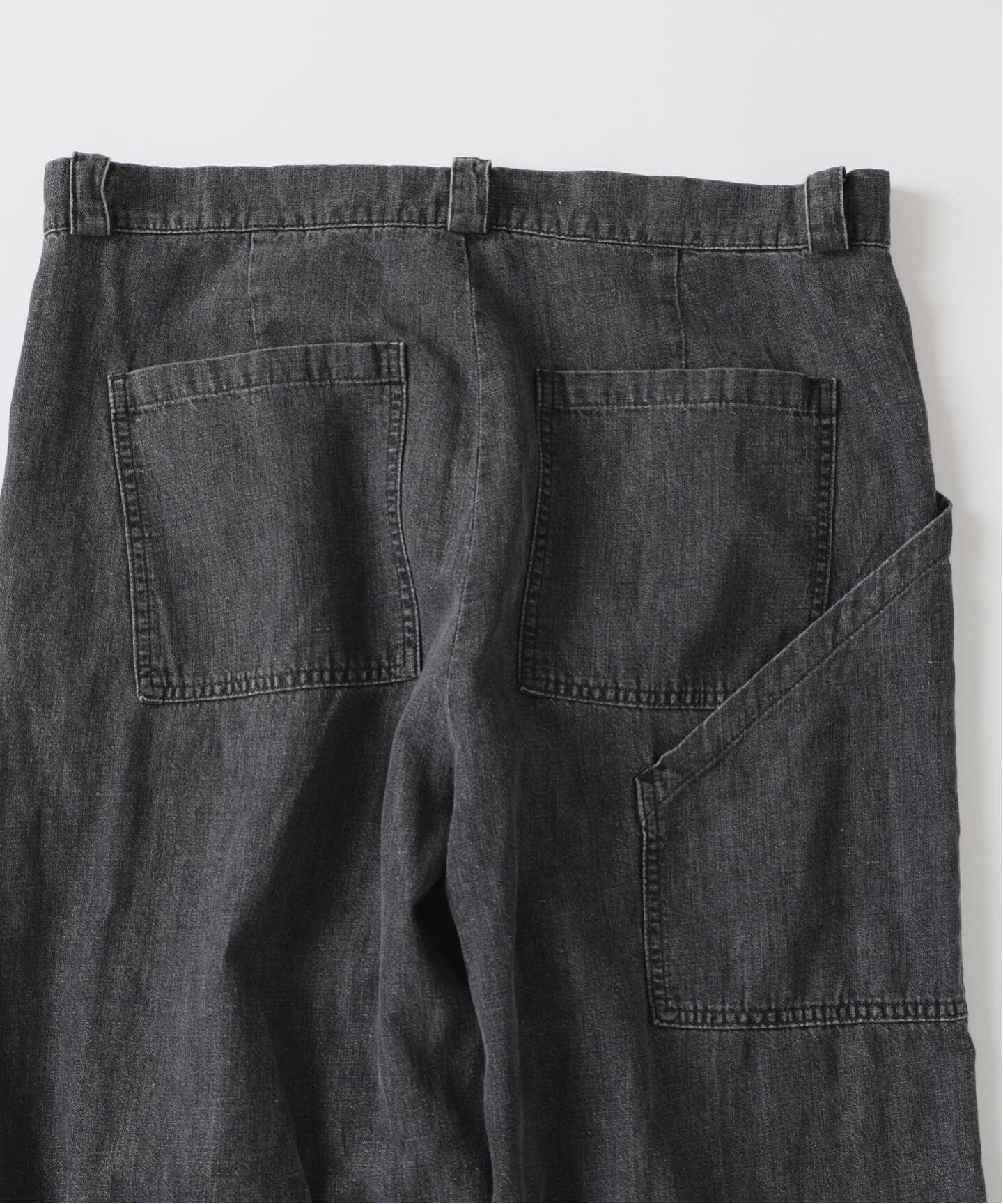 SEYA.(セヤ) 別注 GROUND PANTS LINEN DENIM（デニムパンツ・ジーンズ