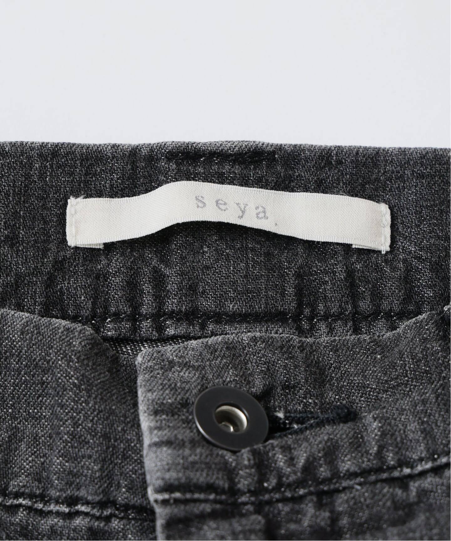 SEYA.(セヤ) 別注 GROUND PANTS LINEN DENIM（デニムパンツ・ジーンズ