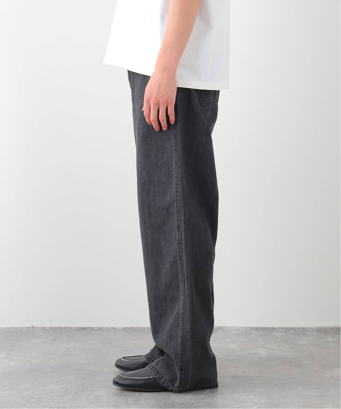 SEYA.(セヤ) 別注 GROUND PANTS LINEN DENIM（デニムパンツ・ジーンズ