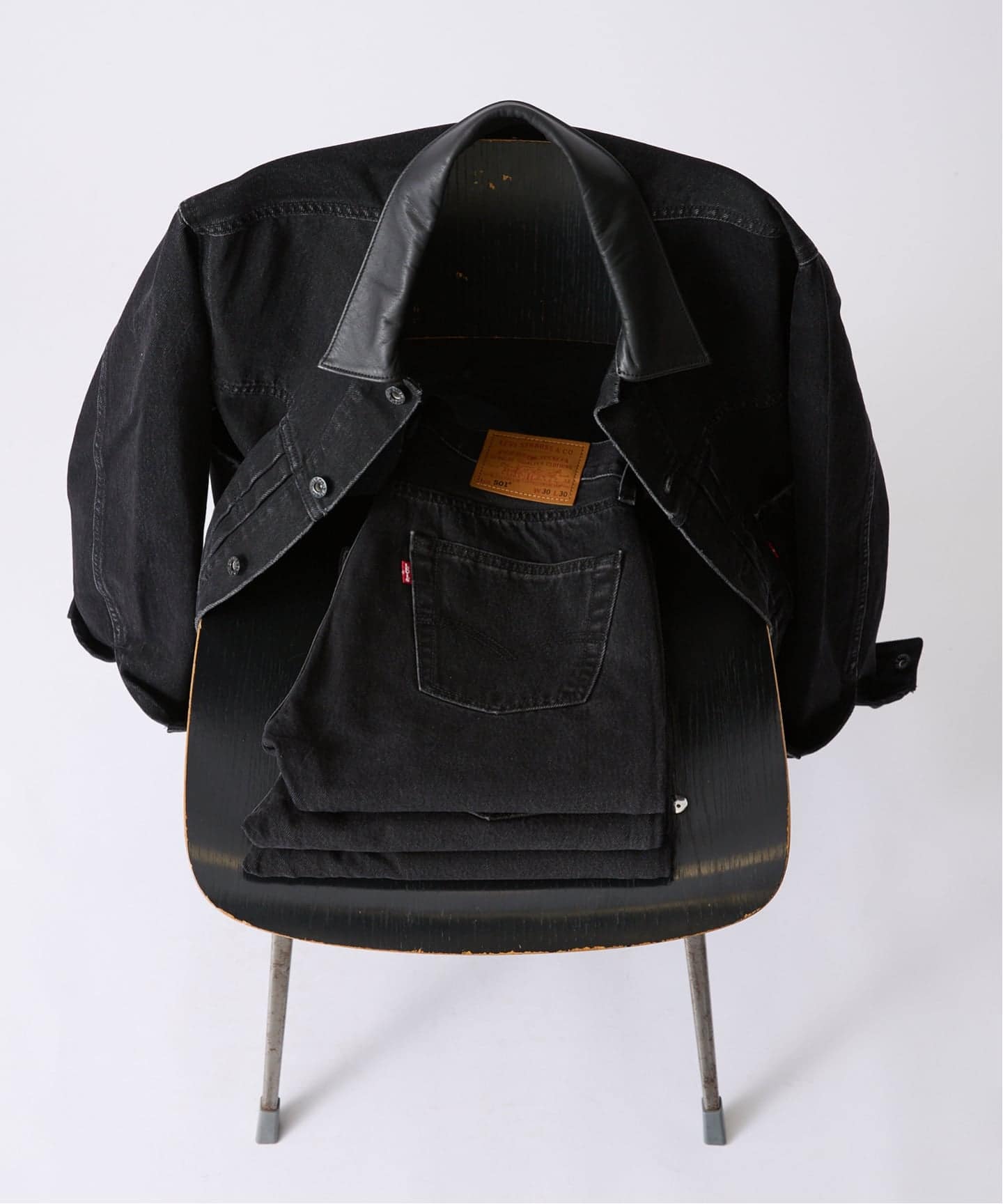 予約》LEVI'S(R)/リーバイス 別注 501 ブラック（L28）（デニムパンツ