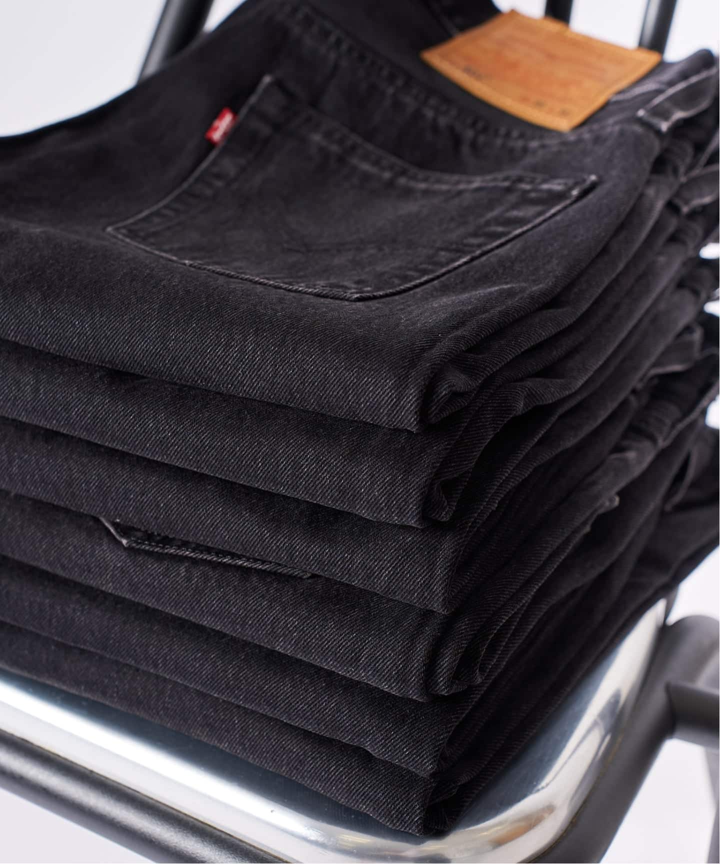 予約》LEVI'S(R)/リーバイス 別注 501 ブラック（L28）（デニムパンツ