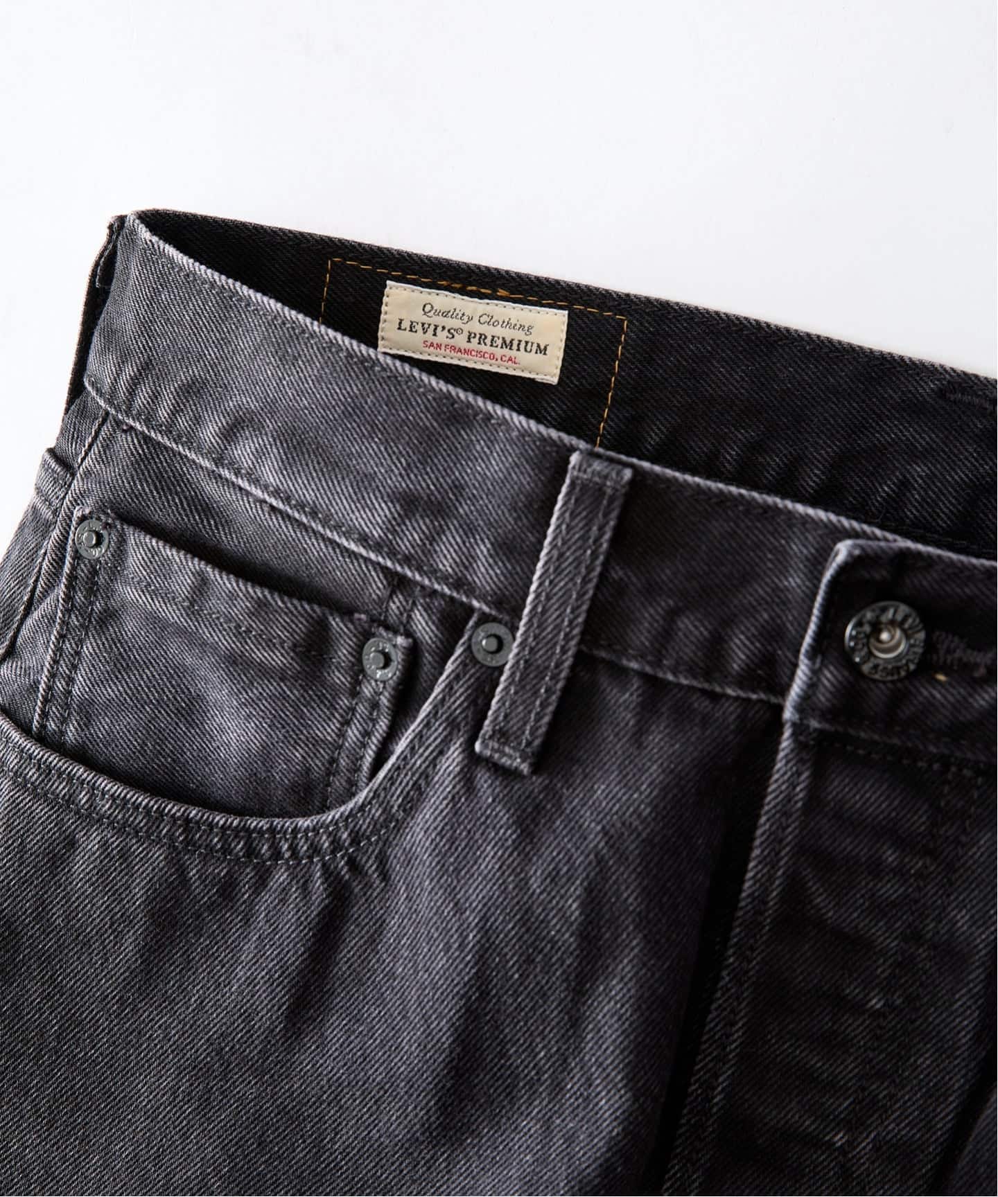 予約》LEVI'S(R)/リーバイス(R) 別注 501 ブラック（L30）（デニム