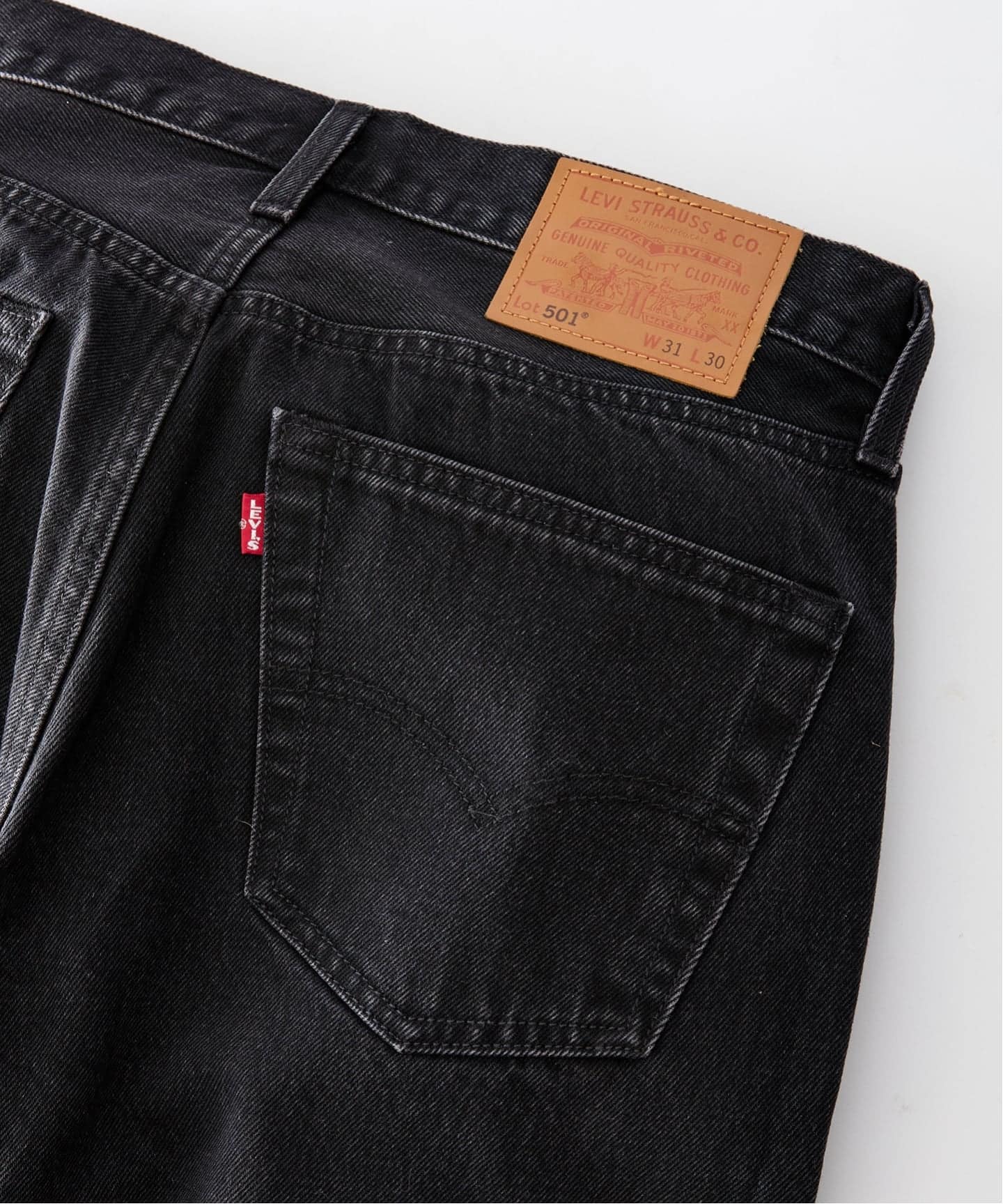 予約》LEVI'S(R)/リーバイス(R) 別注 501 ブラック（L30）（デニム