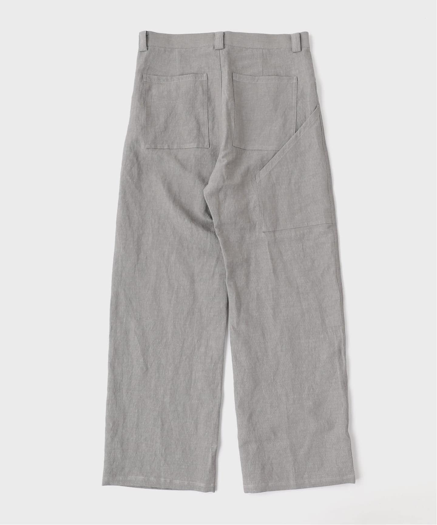 SEYA.(セヤ) GROUND PANTS/KERSEY CHAMBRAY LINEN（スラックス