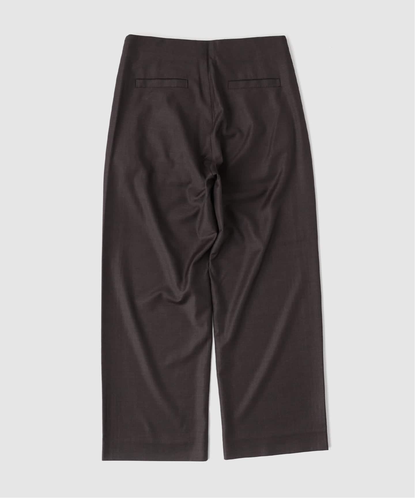 G.C.G（ガブリエラコールガーメンツ）FINE WOOL PLEATED TROUSERS