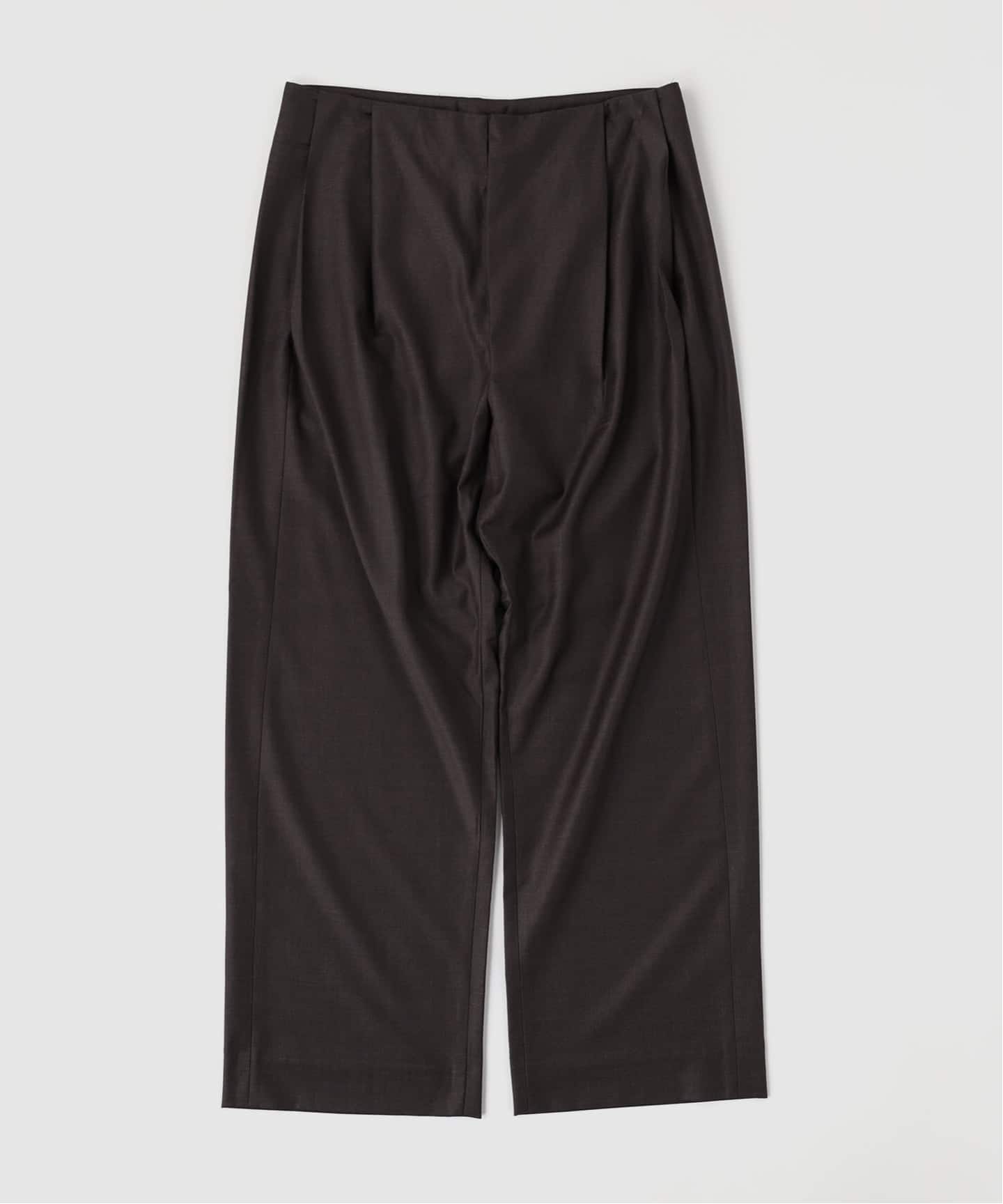 G.C.G（ガブリエラコールガーメンツ）FINE WOOL PLEATED TROUSERS