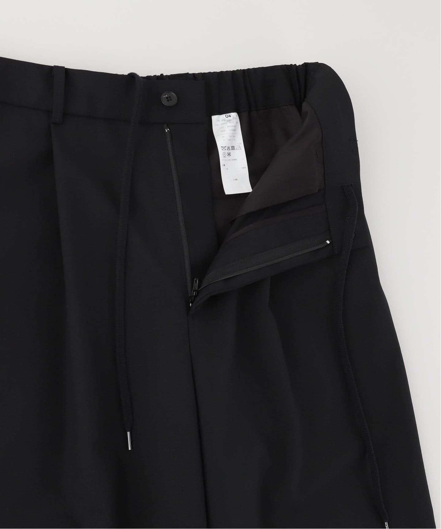 ATON（エイトン）WOOL TROPICAL LOOSE FIT PANTS（スラックス