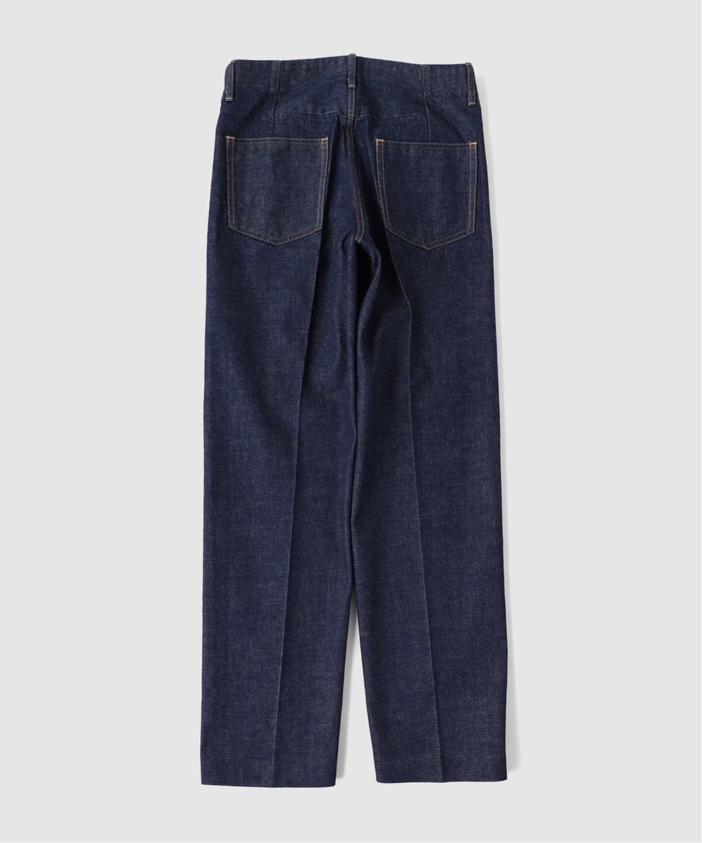 田中さん Originals デニム ワイドパンツ32/32 TANAKA (タナカ) THE JEAN TROUSER RINSE BLUE（スラックス）｜EDIFICE