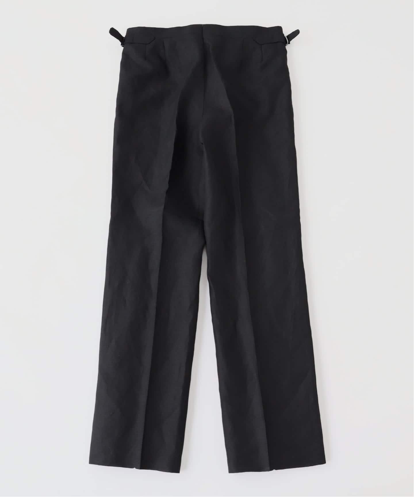 HUSBANDS（ハズバンズ） WIDE TROUSERS IN LINEN（スラックス