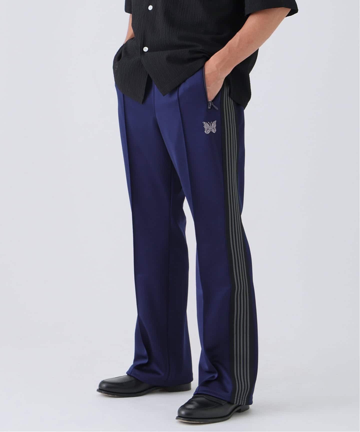 Kwwnz needles トラックパンツ　フレア Needles(ニードルズ) 別注 Track Pants Flare（ジャージ／トラック