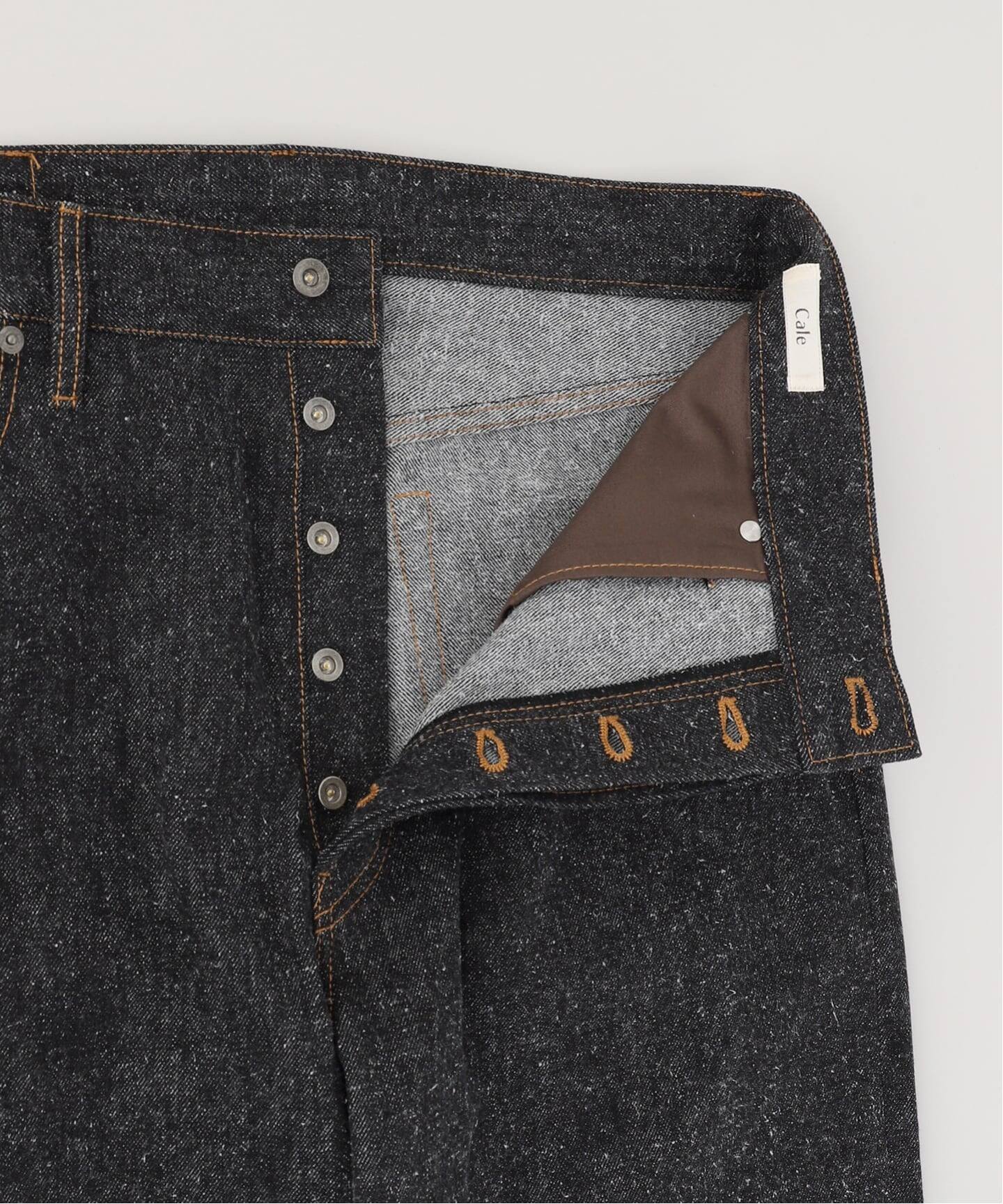 Cale (カル) Cotton Silk Denim Pants（スラックス）｜EDIFICE 
