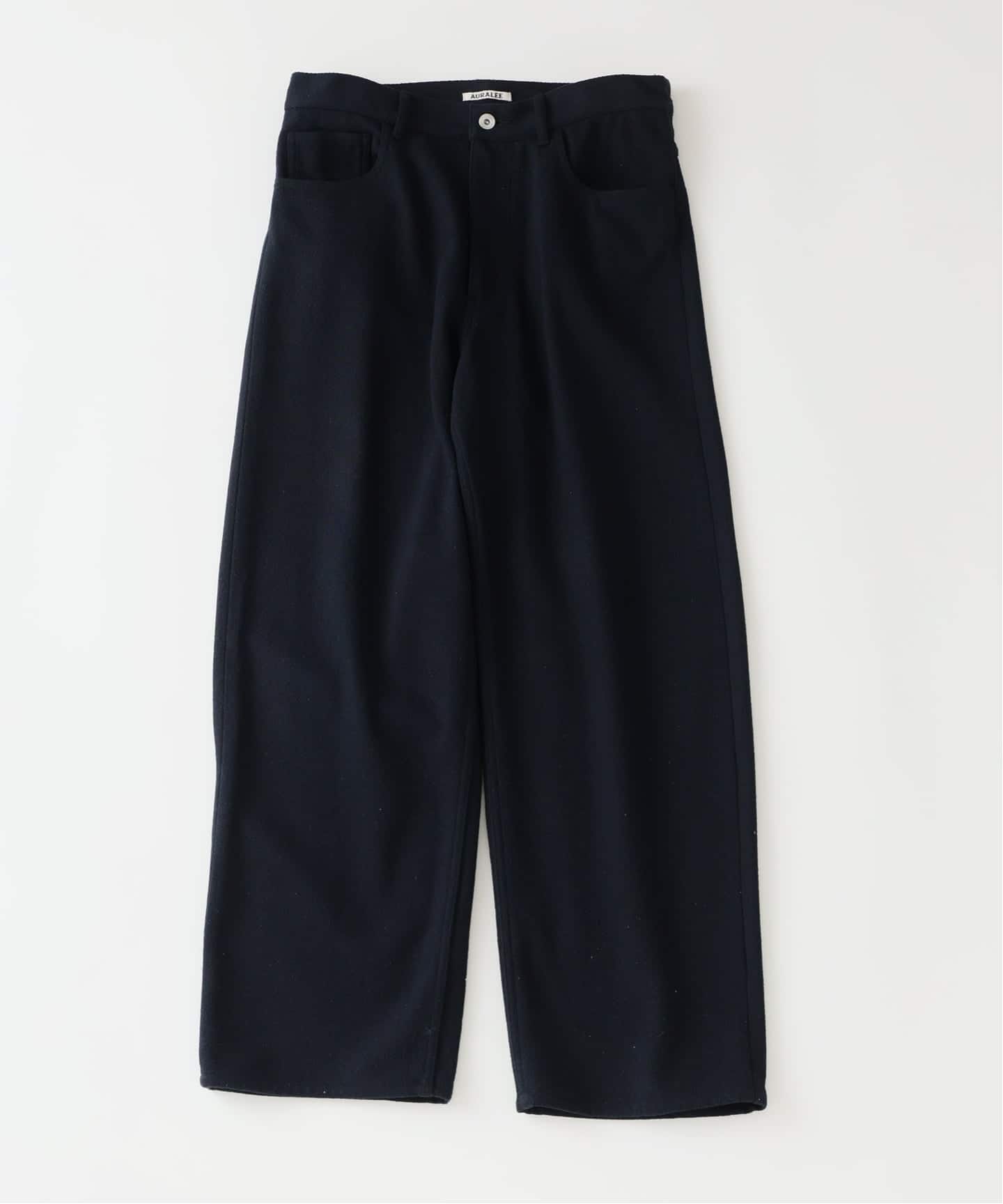 AURALEE (オーラリー) SILK NEP DENIM 5P WIDE PANTS(スラックス AURALEE (オーラリー) SILK NEP DENIM 5P WIDE PANTS(スラックス