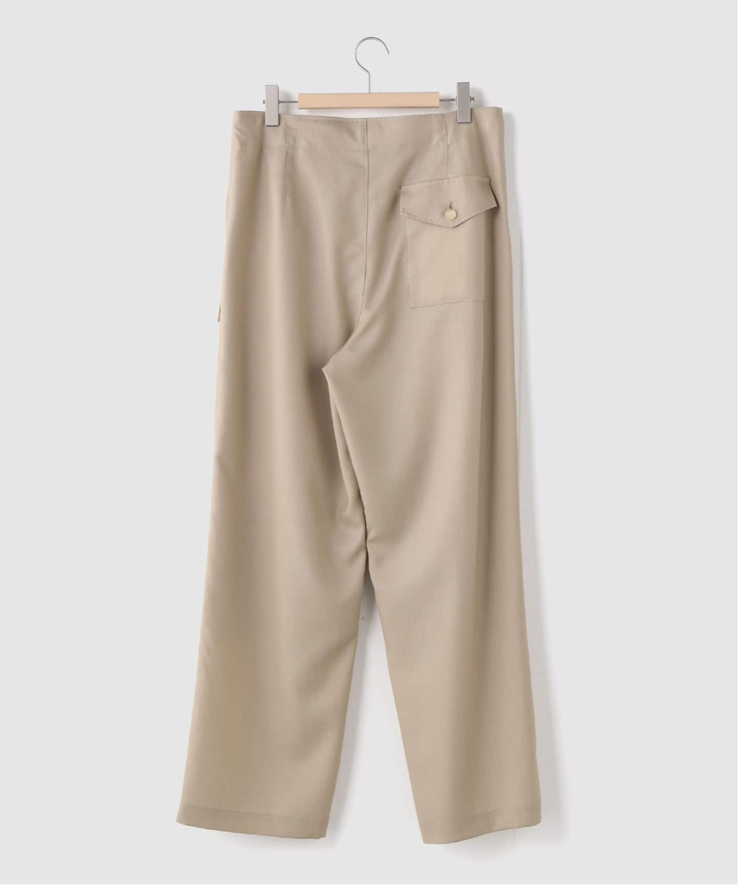 AURALEE (オーラリー) WOOL HERRINGBONE CARGO PANTS（スラックス