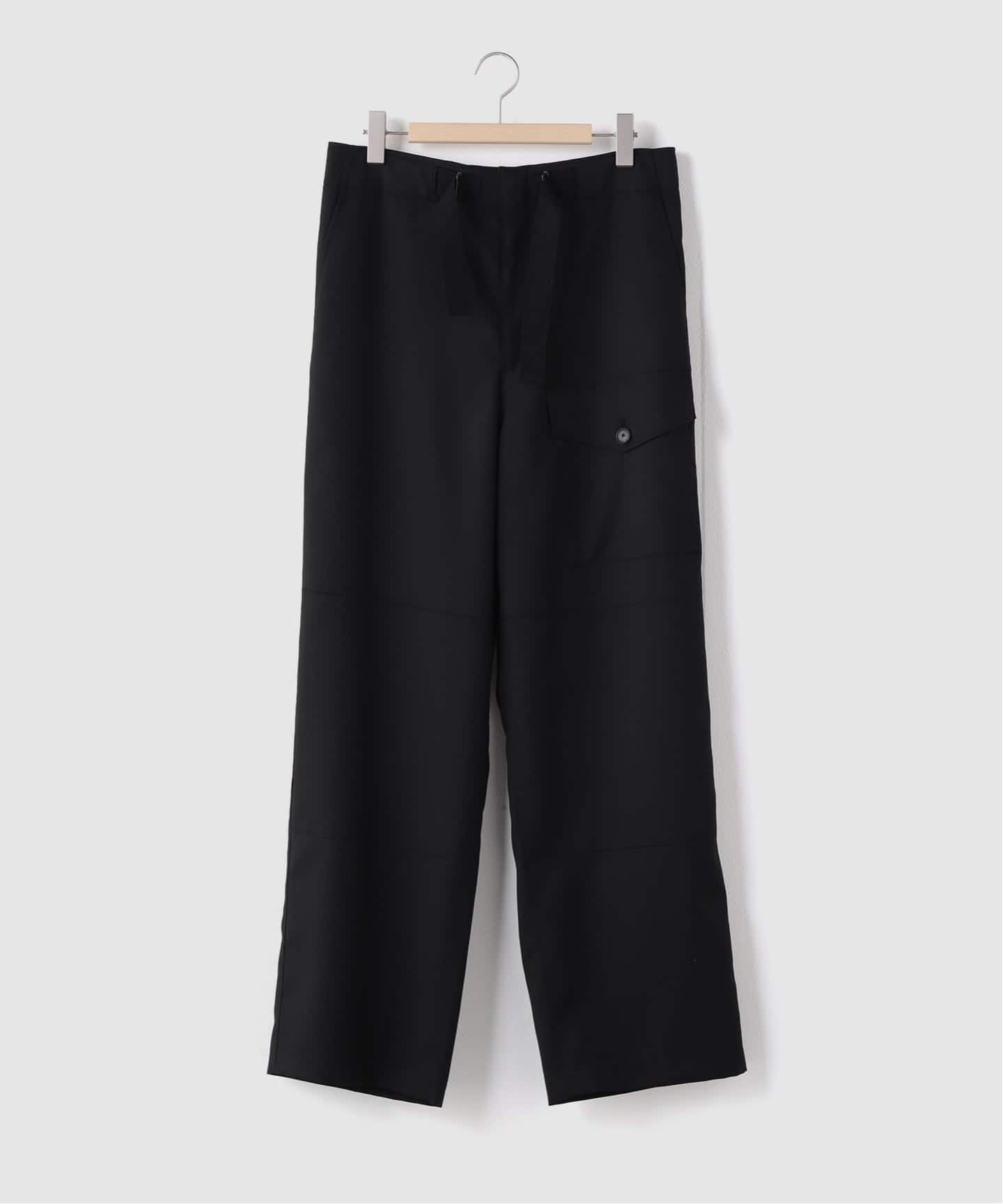 AURALEE (オーラリー) WOOL HERRINGBONE CARGO PANTS（スラックス