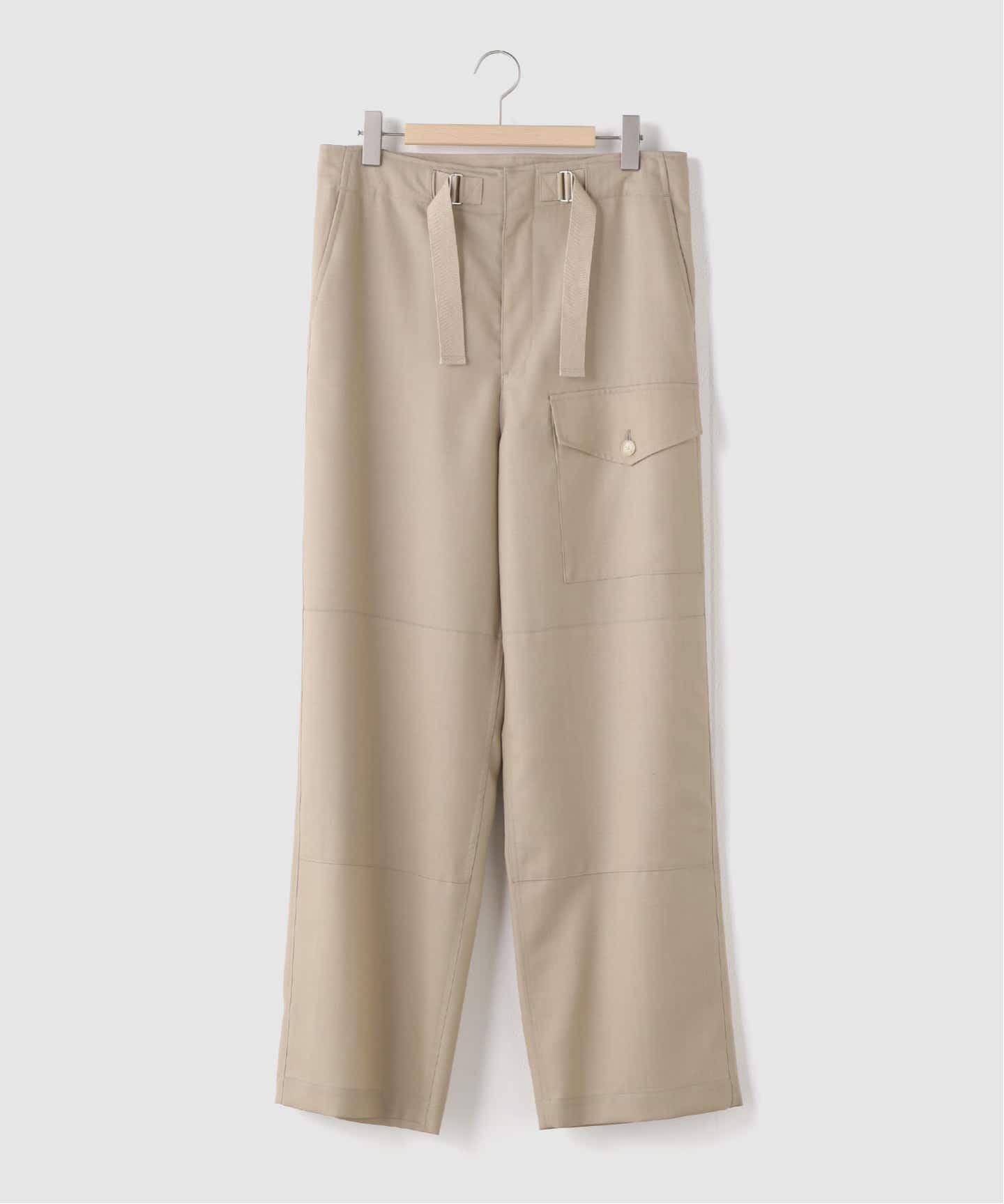 パンツ AURALEE WOOL HERRINGBONE CARGO PANTS 4 AURALEE (オーラリー) WOOL HERRINGBONE CARGO PANTS（スラックス