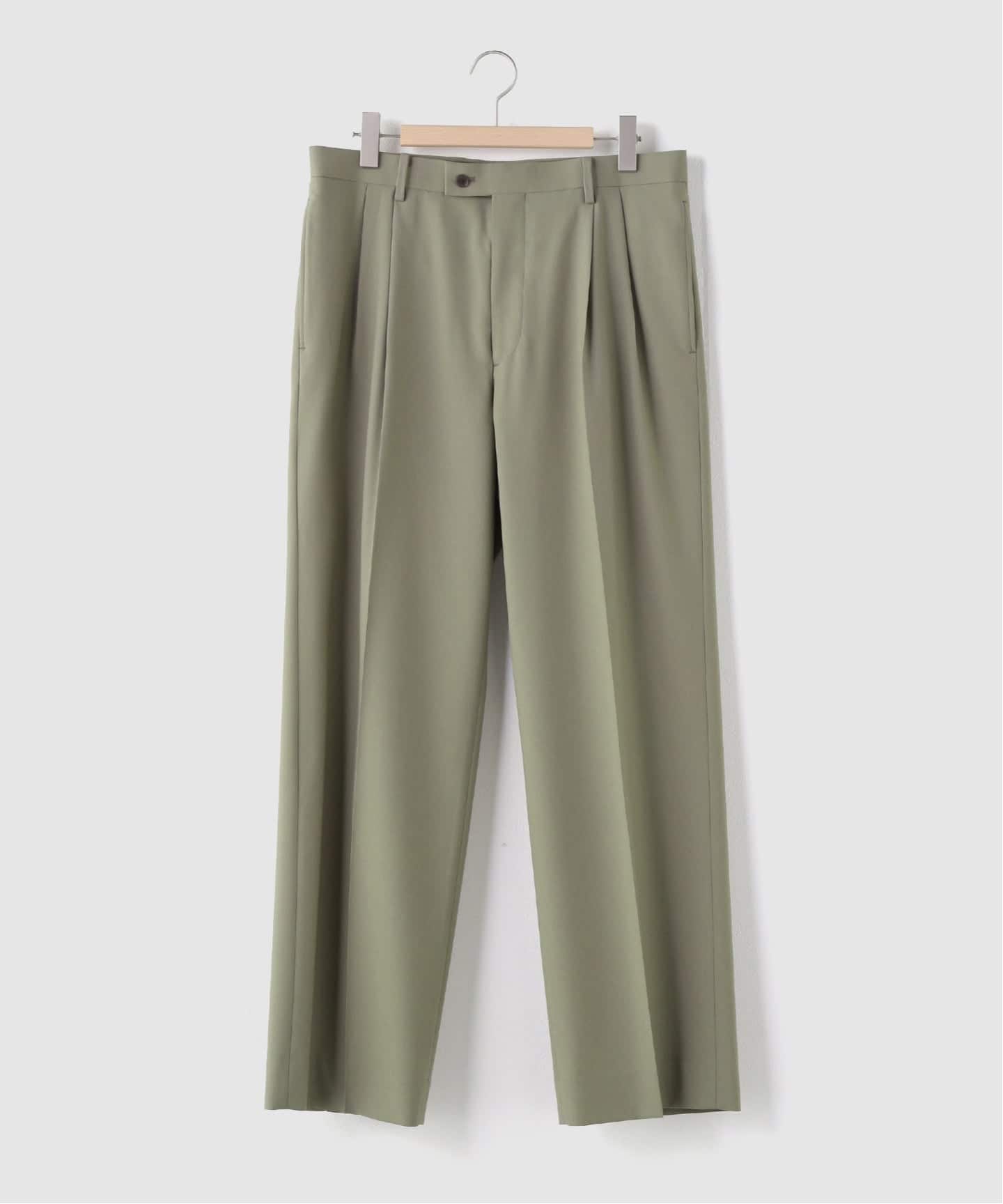 AURALEE (オーラリー) ULTRA FINE TROPICAL WOOL TWO-TUC（スラックス