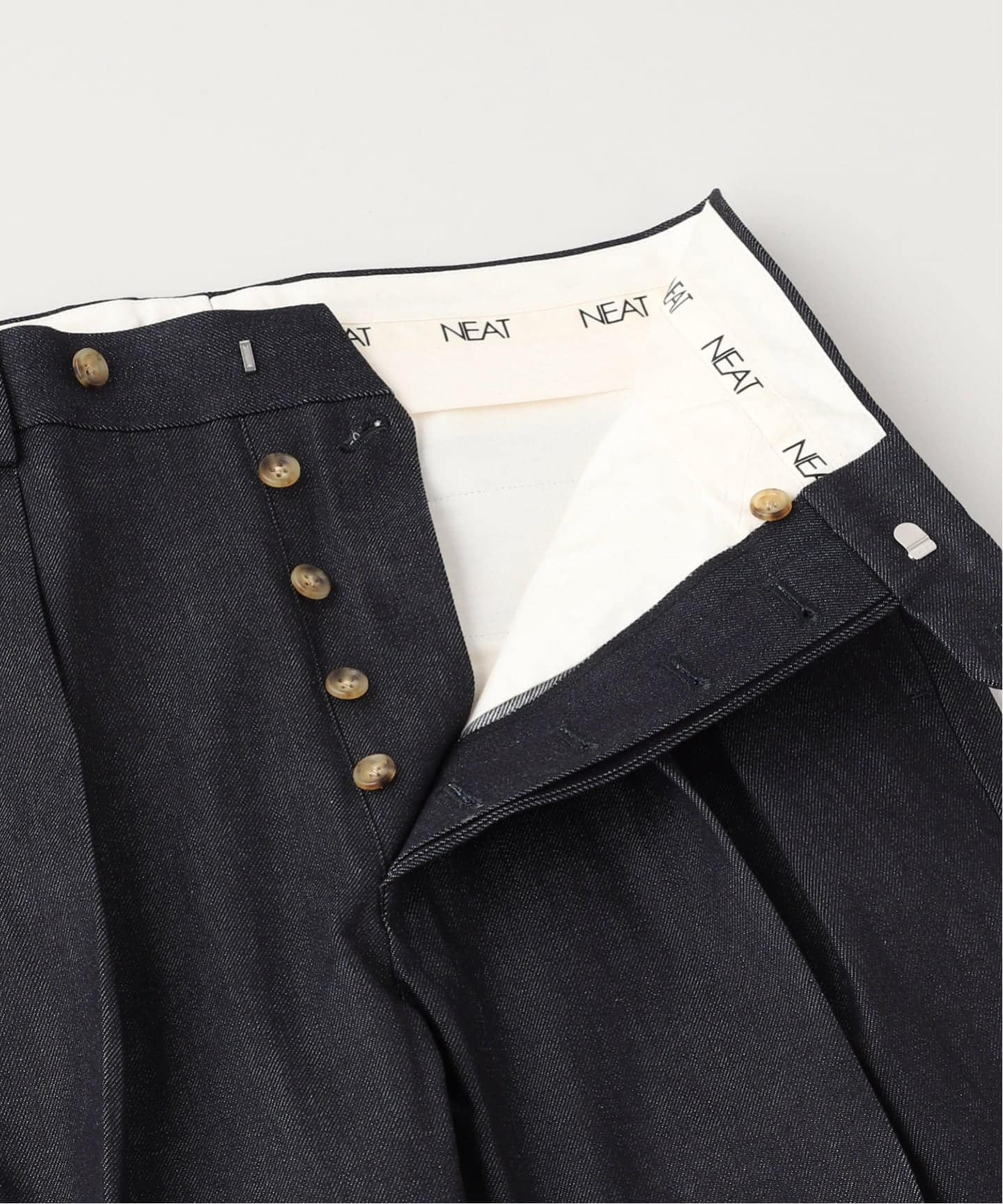 NEAT ニート スラックス 44 スタンダード デニム NEAT (ニート) 11.5oz Natural Slub Denim Standard（スラックス