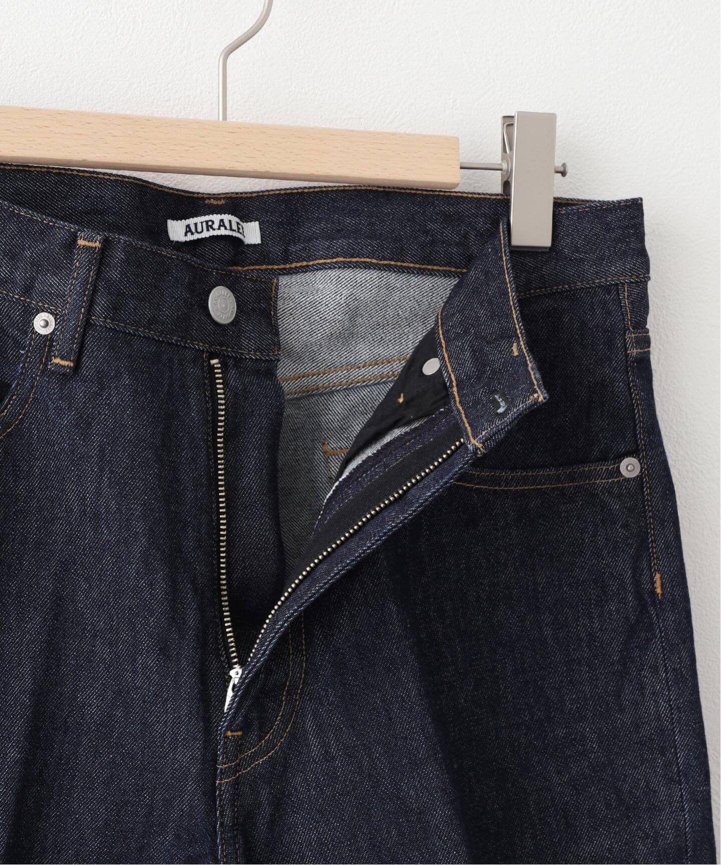 AURALEE (オーラリー) HARD TWIST DENIM 5P PANTS（デニムパンツ 