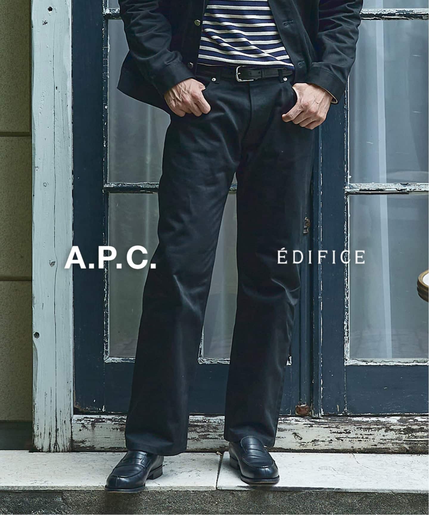 A.P.C.（アー・ペー・セー）別注 satin Jean（その他パンツ）｜EDIFICE