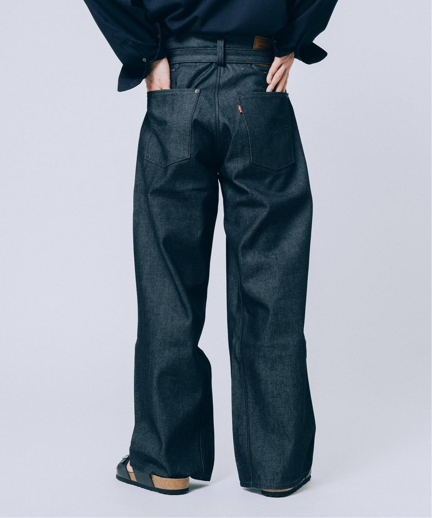 LEVI'S TWISTED BELTED デニムパンツ W30 L28 予約》LEVI'S(R)/リーバイス(R) 別注 TWISTED BELTED デニムパンツ