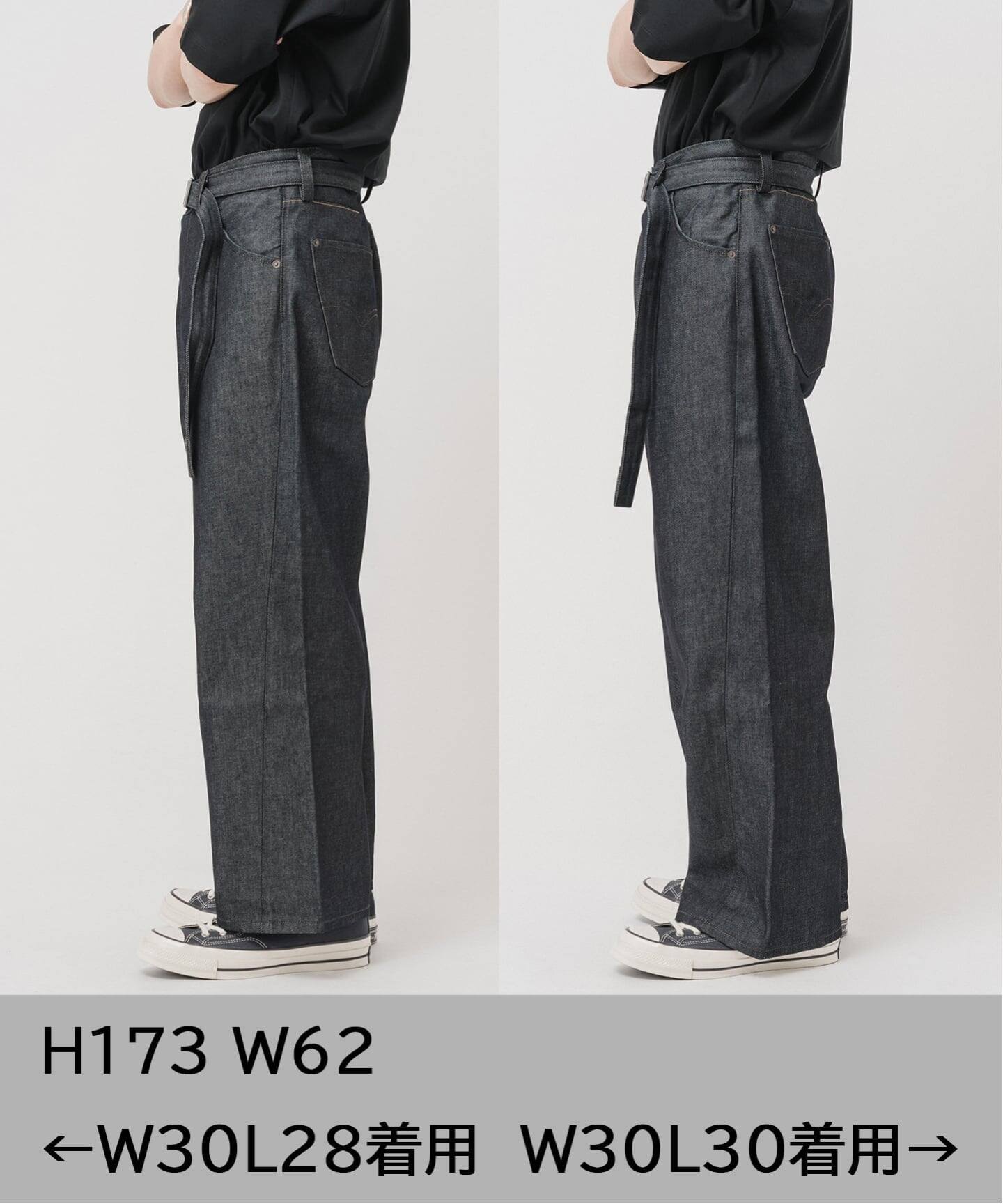 ぴよ　LEVI’S(R) 別注 TWISTED BELTED デニム LEVI'S(R)/リーバイス(R) 別注 TWISTED BELTED デニムパンツ (L30