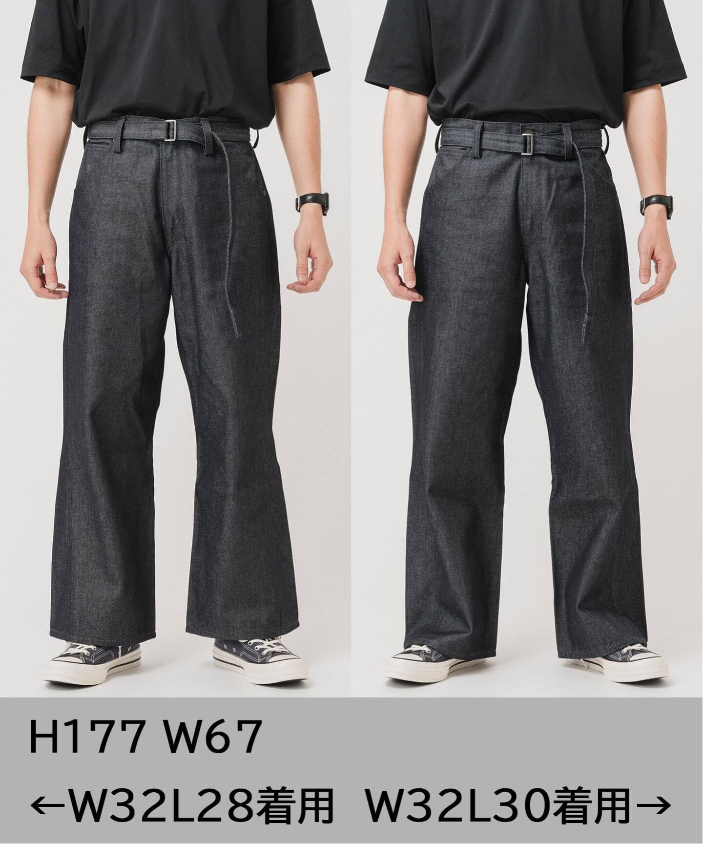 予約》LEVI'S(R)/リーバイス(R) 別注 TWISTED BELTED デニムパンツ