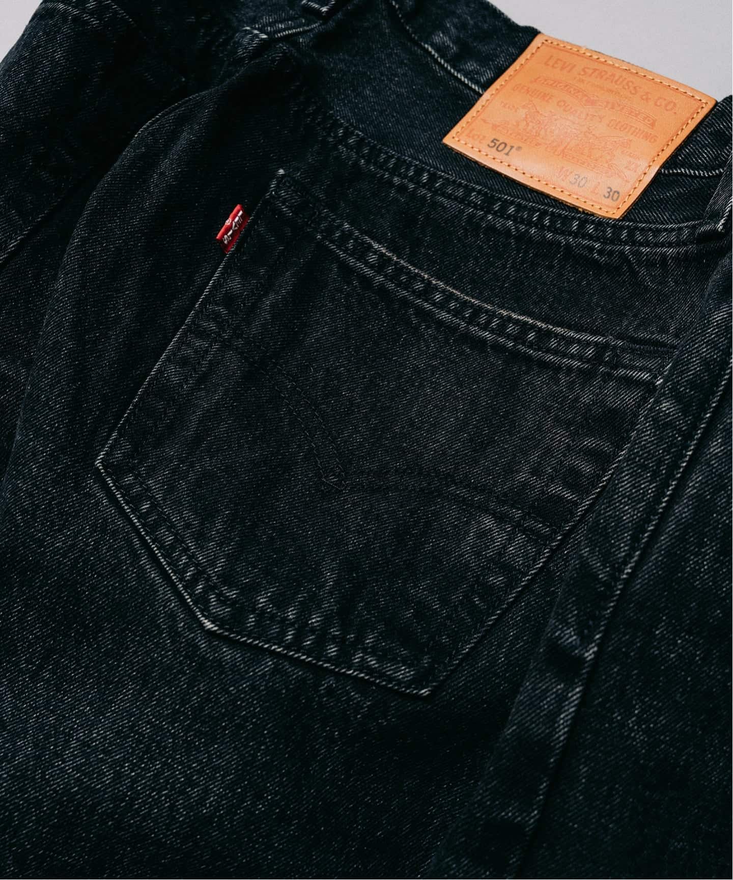 再予約》LEVI'S(R)/リーバイス(R) 別注 BIG E 501(R) BLACK L30