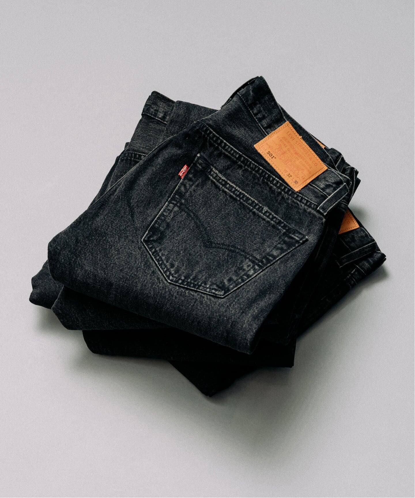 LEVI'S(R)/リーバイス(R) 別注 BIG E 501(R) BLACK L30（デニムパンツ