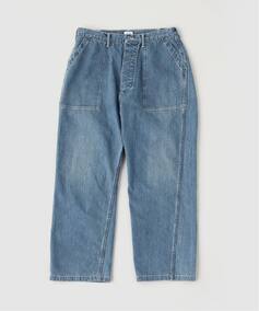 CIOTA (シオタ) DENIM BAKER PANTS Medium Blue（デニムパンツ 