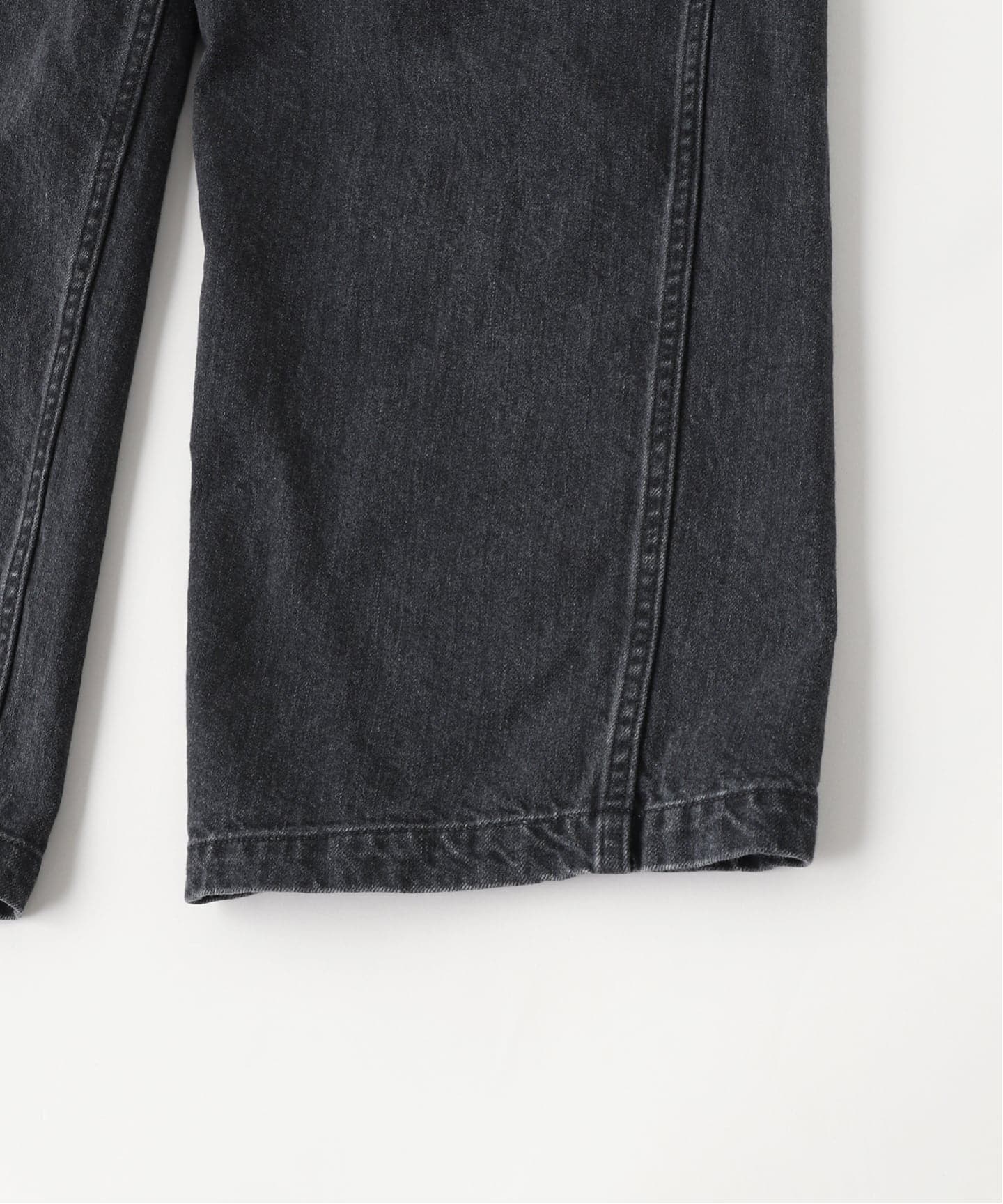 CIOTA (シオタ) DENIM BAKER PANTS Medium Black（デニムパンツ