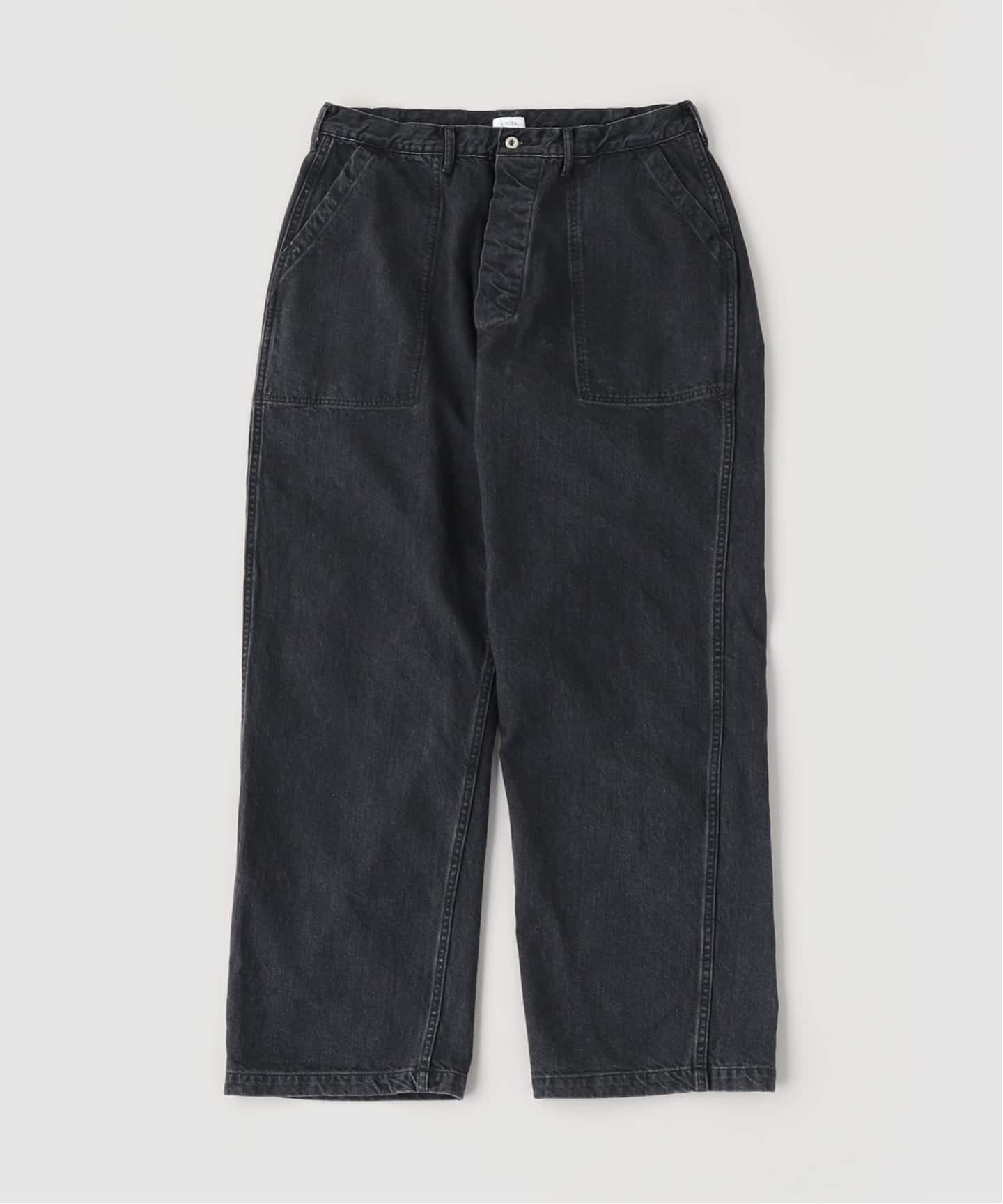 ciota シオタ denim baker pants 4 CIOTA (シオタ) DENIM BAKER PANTS Medium Black（デニムパンツ