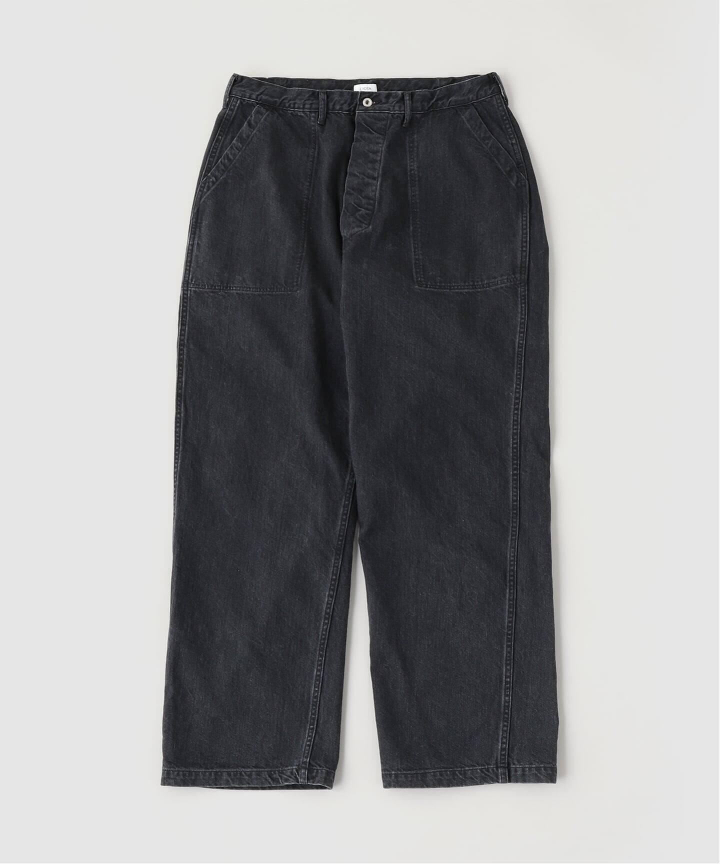 CIOTA (シオタ) DENIM BAKER PANTS Medium Black（デニムパンツ 
