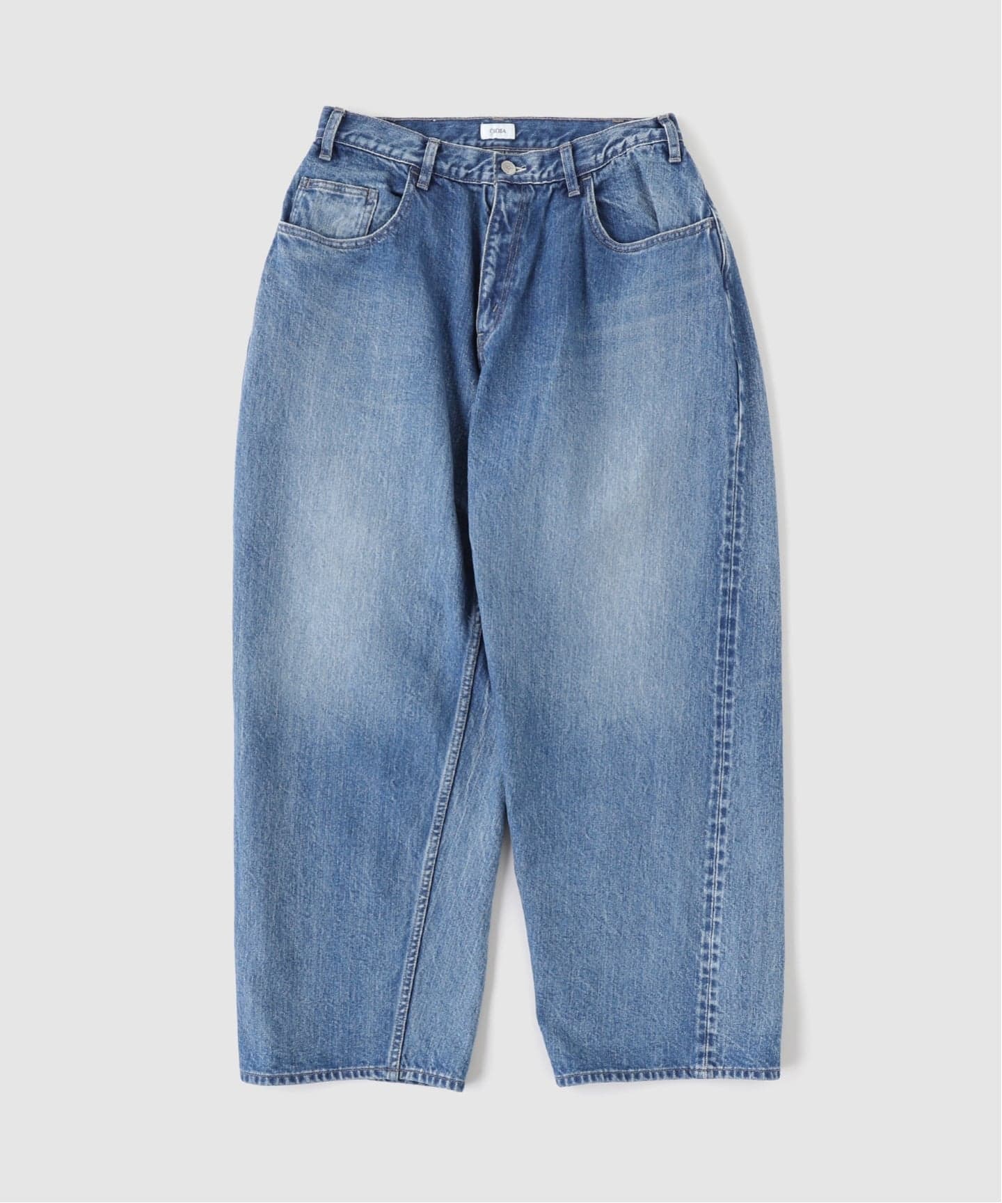 CIOTA ブルーデニム サイズ32 CIOTA (シオタ) Wide 5Pocket Pants Medium Blue（デニムパンツ