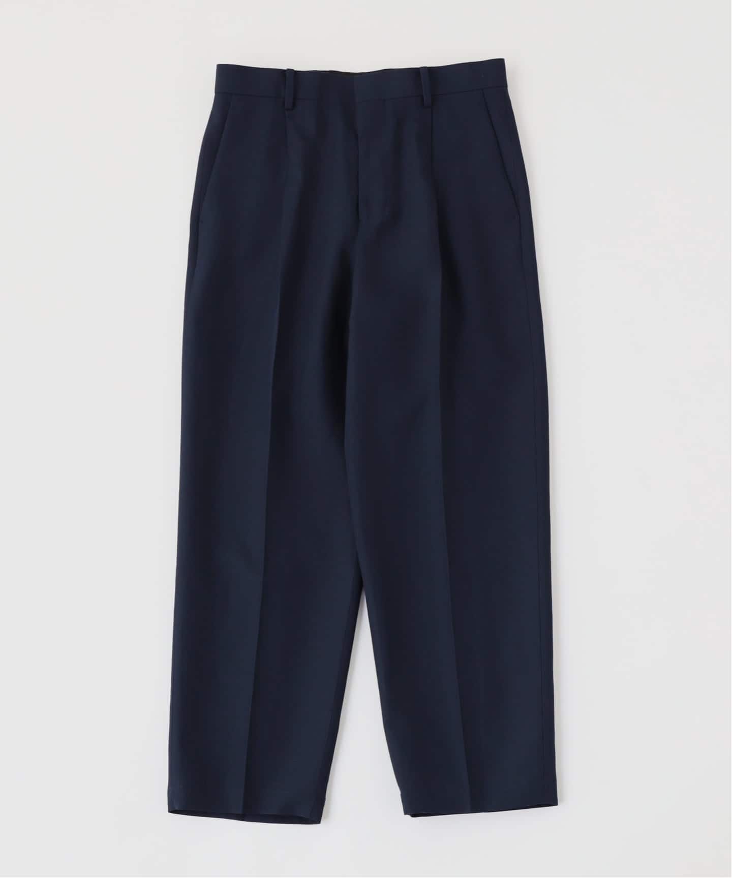 ATON（エイトン）TWIST WOOL LINEN STANDARD PANTS（スラックス