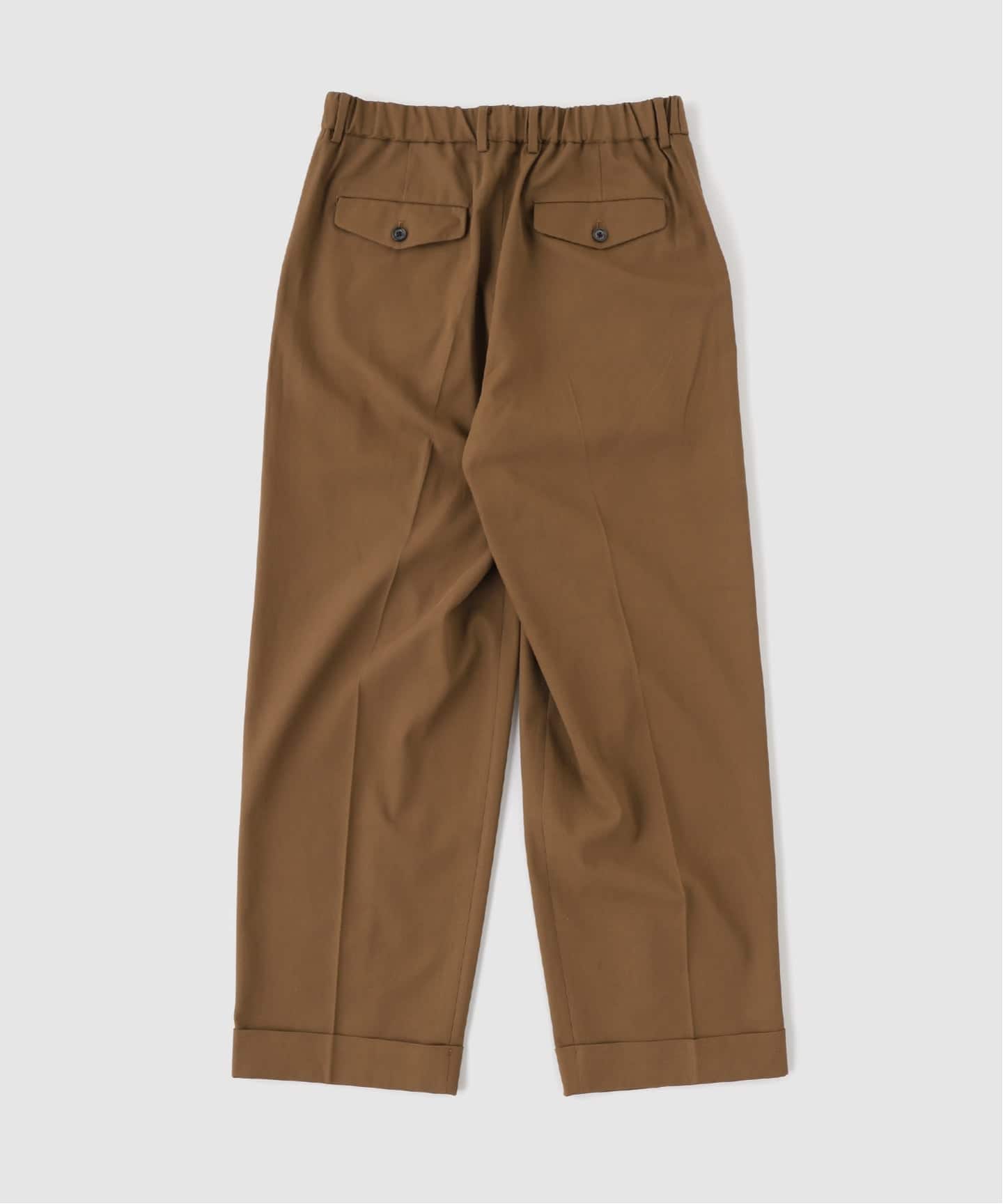 MARKAWARE（マーカウェア）DOUBLE PLEATED SEMI EASY TROUSER