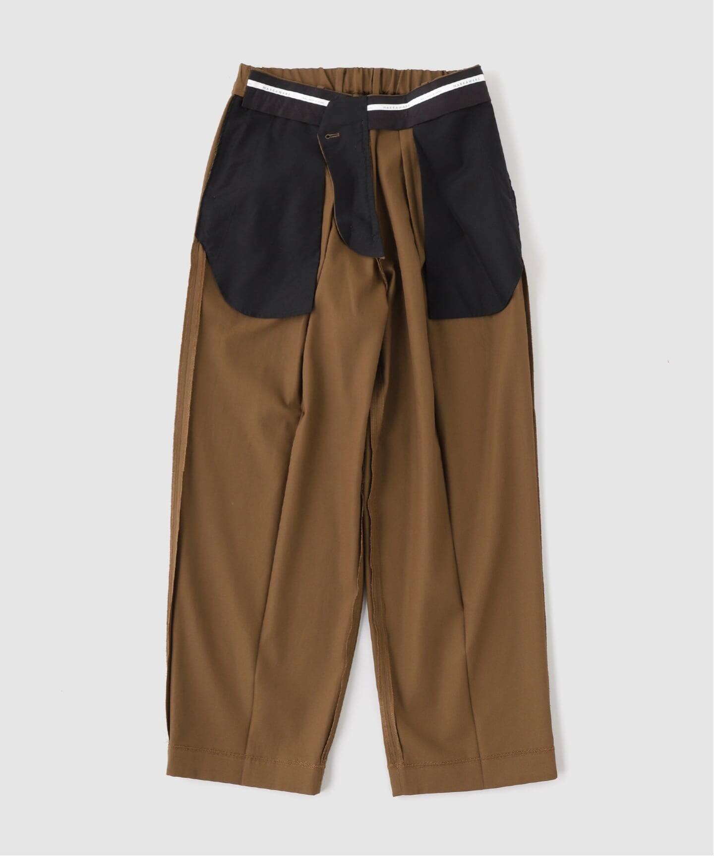 MARKAWARE（マーカウェア）DOUBLE PLEATED SEMI EASY TROUSER