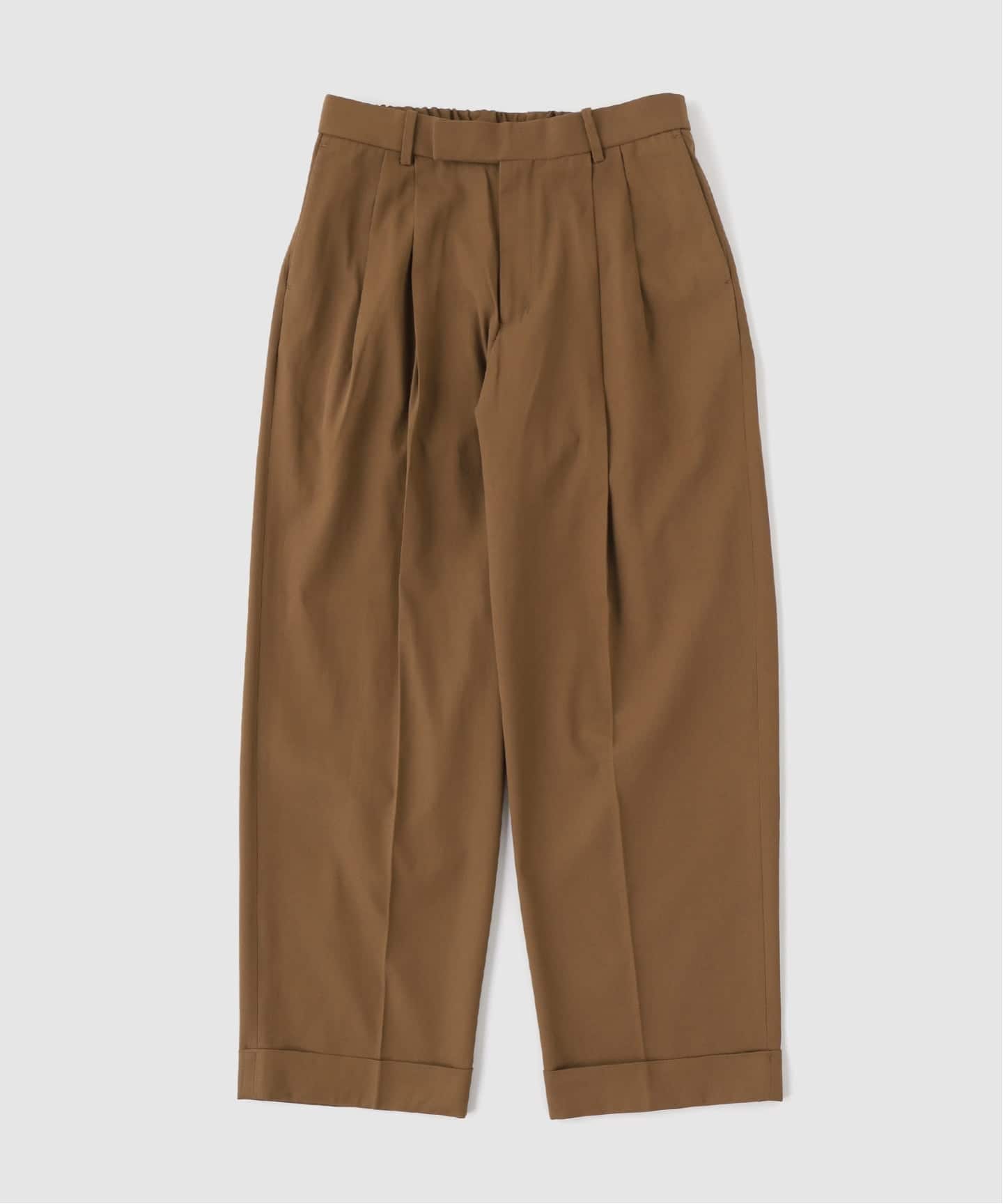 MARKAWARE（マーカウェア）DOUBLE PLEATED SEMI EASY TROUSER