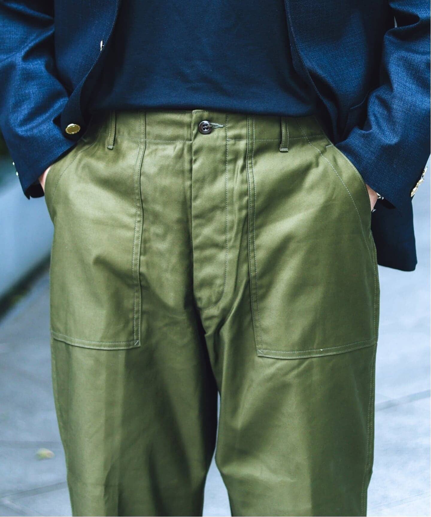 予約》CIOTA for EDIFICE 別注 スビンコットン モールスキン ベイカー