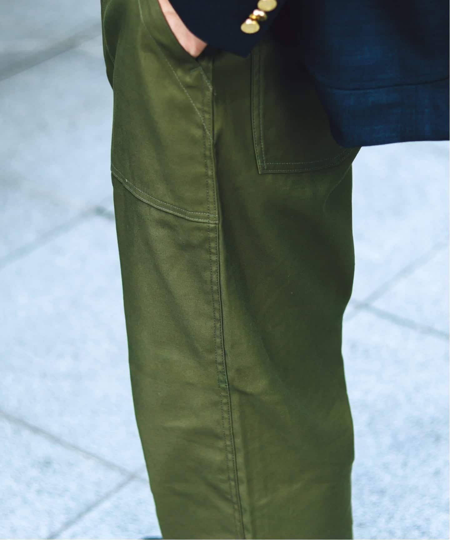 予約》CIOTA for EDIFICE 別注 スビンコットン モールスキン ベイカー