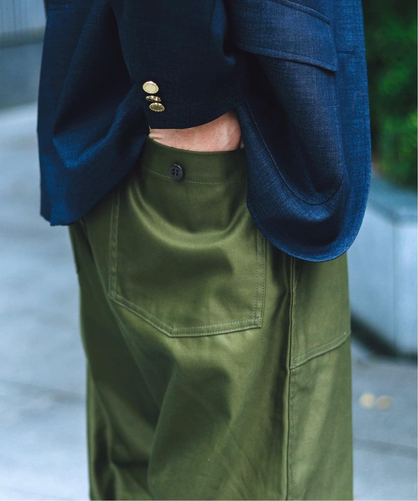 予約》CIOTA for EDIFICE 別注 スビンコットン モールスキン ベイカー