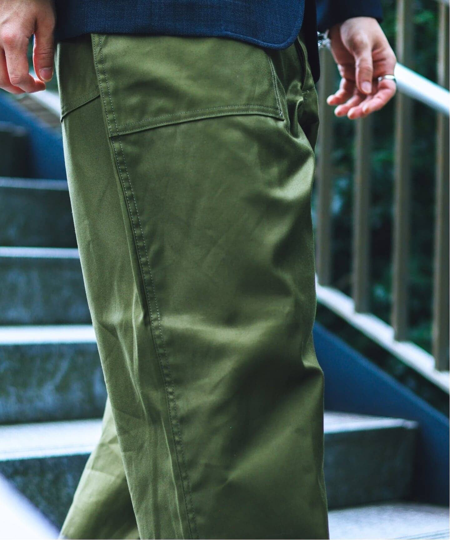 予約》CIOTA for EDIFICE 別注 スビンコットン モールスキン ベイカー