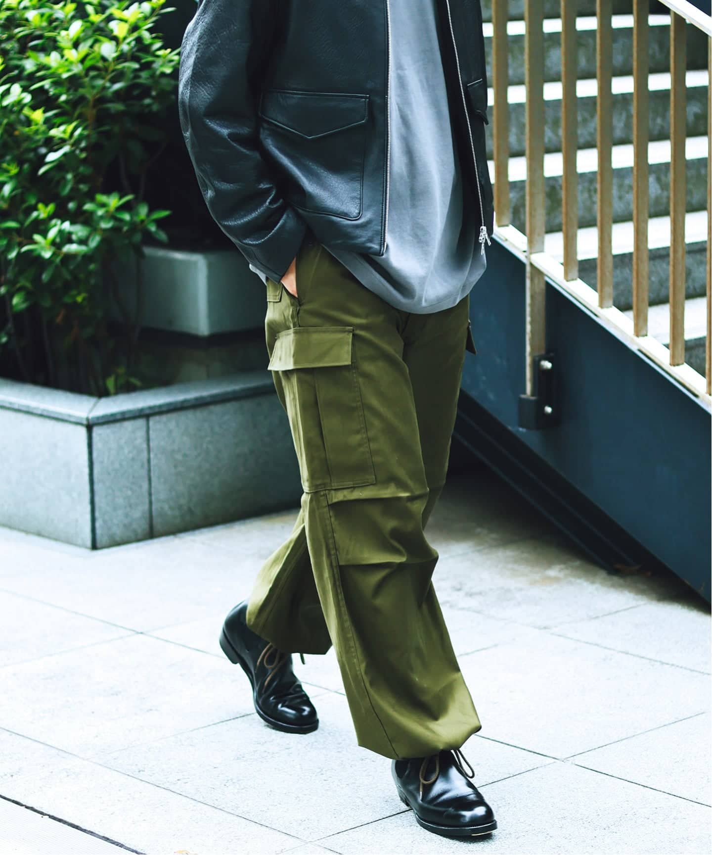 CIOTA for EDIFICE 別注 スビンコットン モールスキン M-51（カーゴ